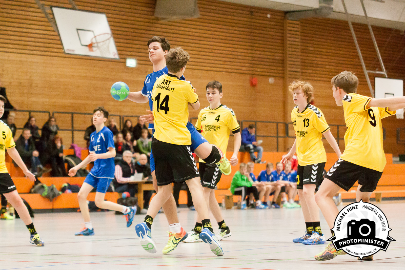 HSG Wesel - ART Düsseldorf 2 23:24 (9:9) / Verbandsliga C / HVN