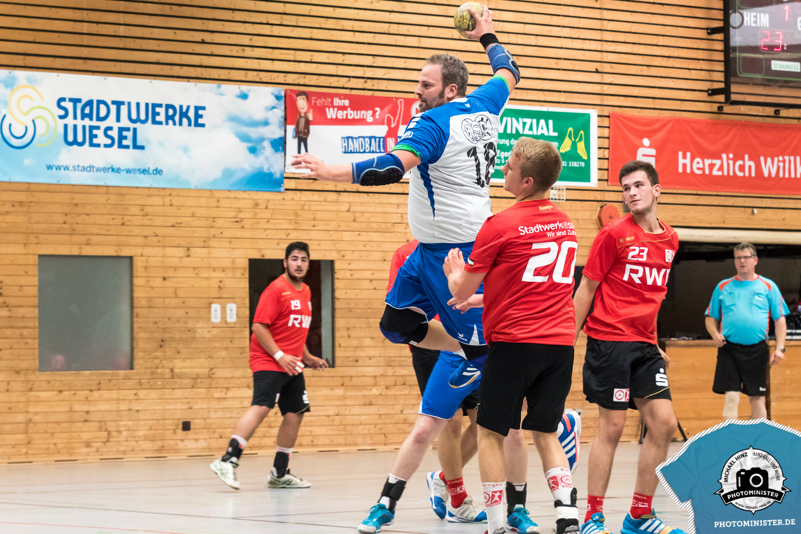 HSG Wesel - Tusem Essen 2 29:31 (11:17) / Vorbereitung 2015/16