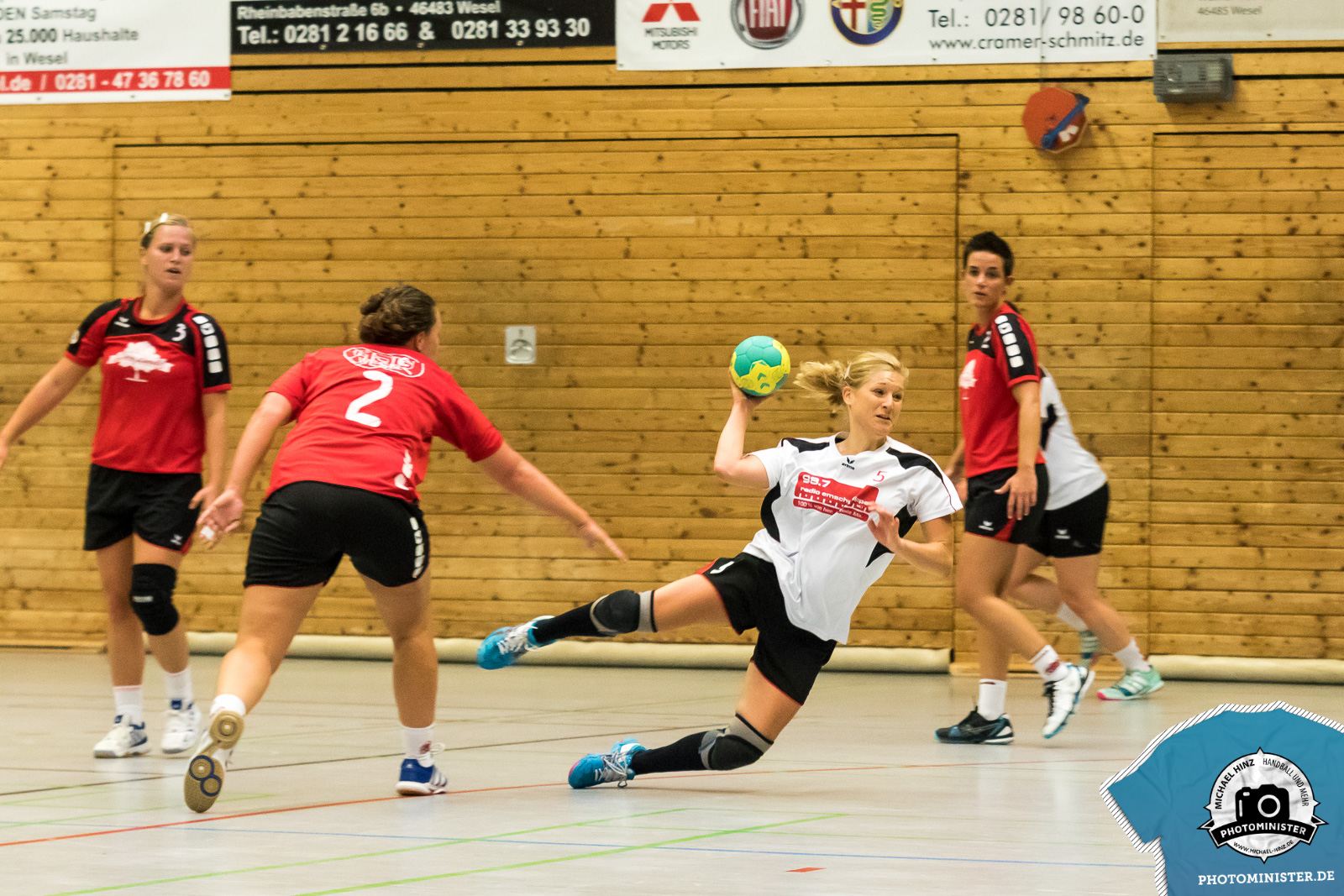HSG Wesel - DJK Adler 07 Bottrop 22:14 (11:9) / Landesliga / HVN