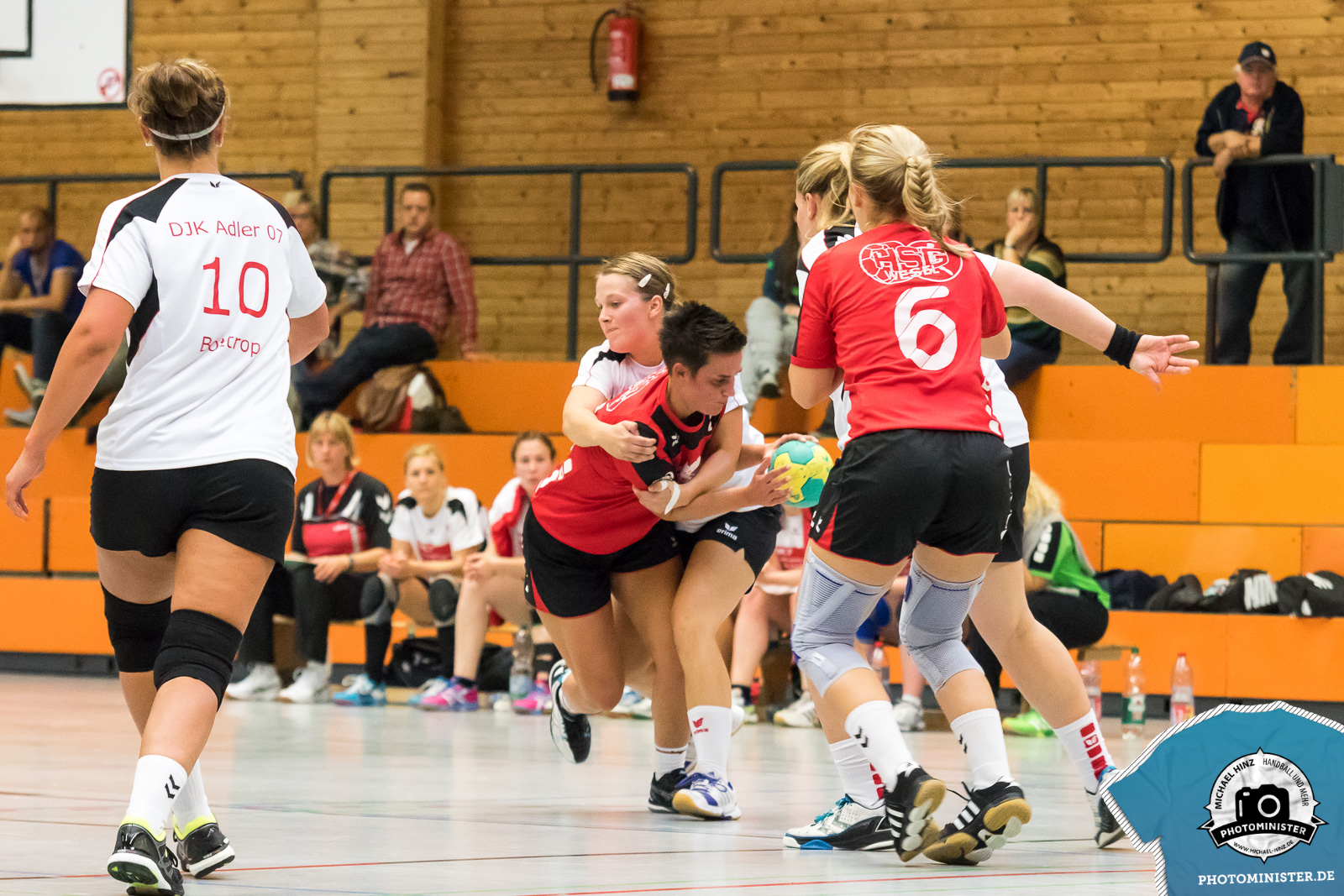 HSG Wesel - DJK Adler 07 Bottrop 22:14 (11:9) / Landesliga / HVN