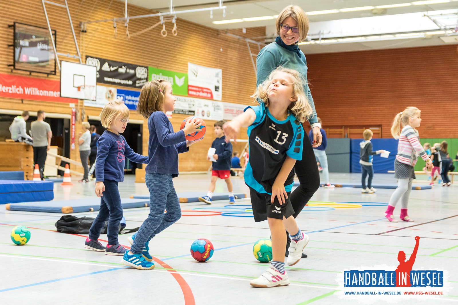 Minispielfest HSG Wesel / November 2017