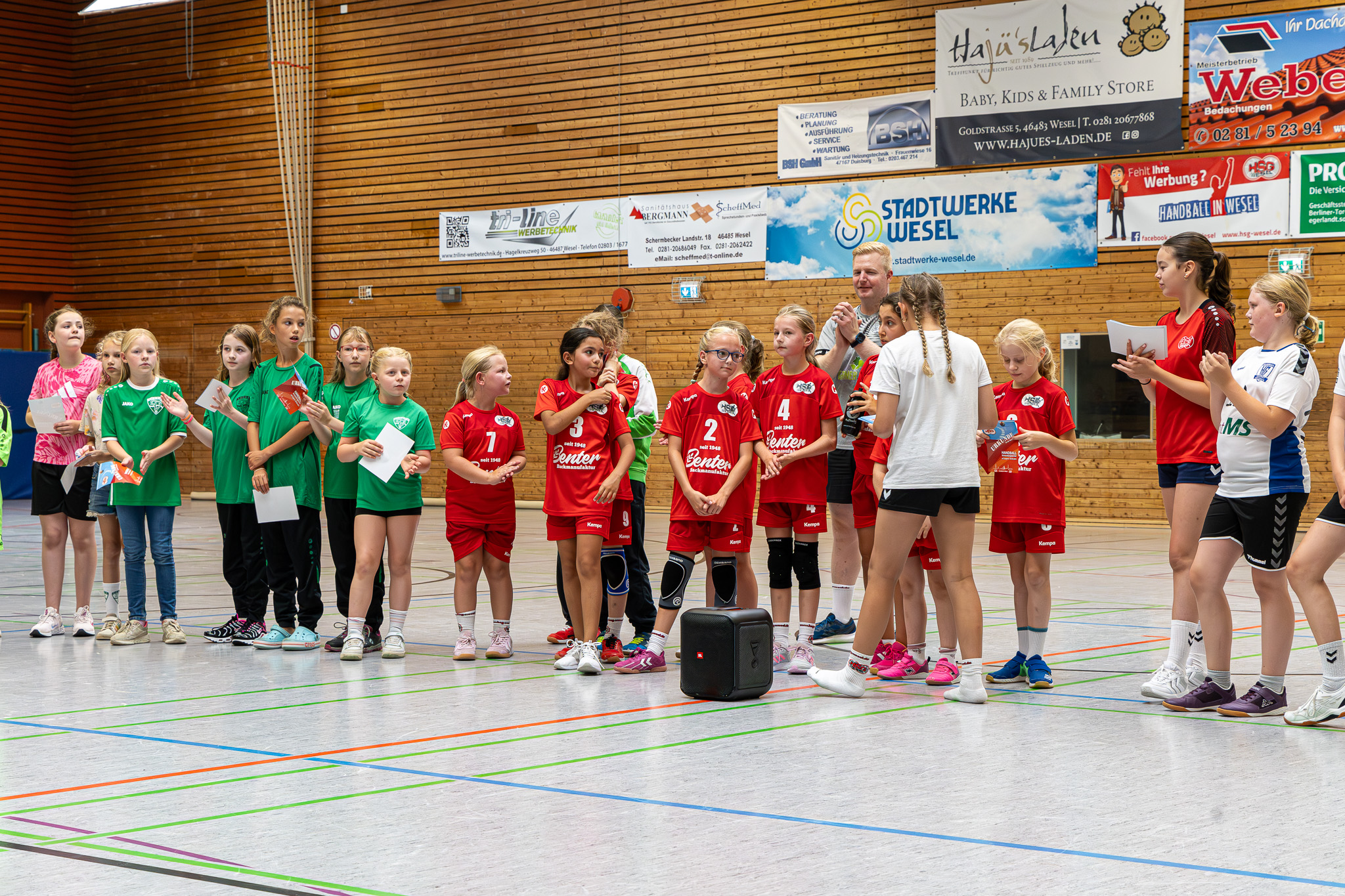 HSG Wesel - Vorbereitungsturnier wE + wD Jugend