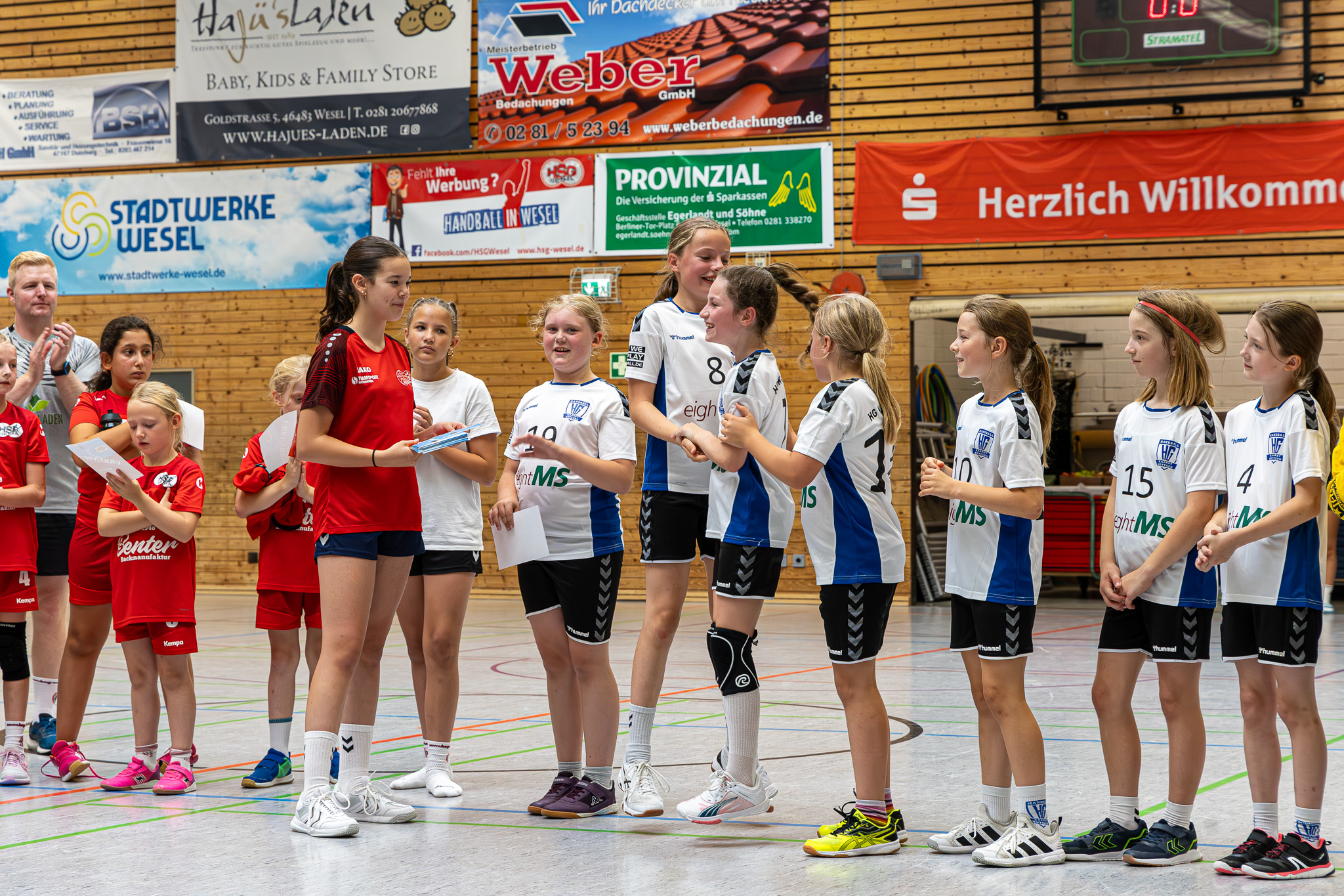 HSG Wesel - Vorbereitungsturnier wE + wD Jugend