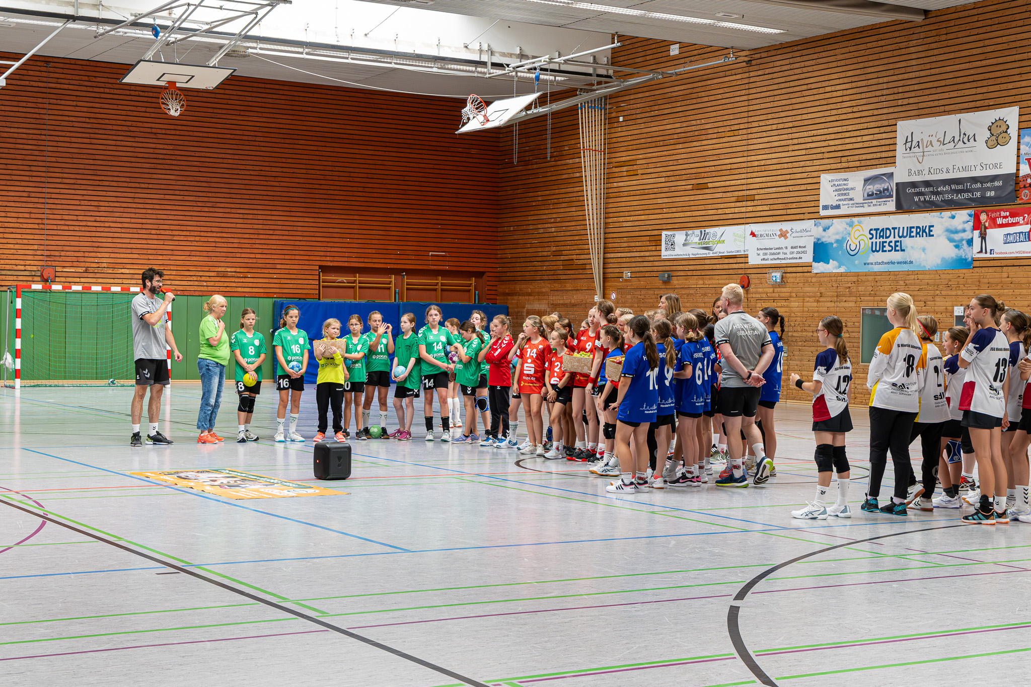 HSG Wesel - Vorbereitungsturnier wE + wD Jugend