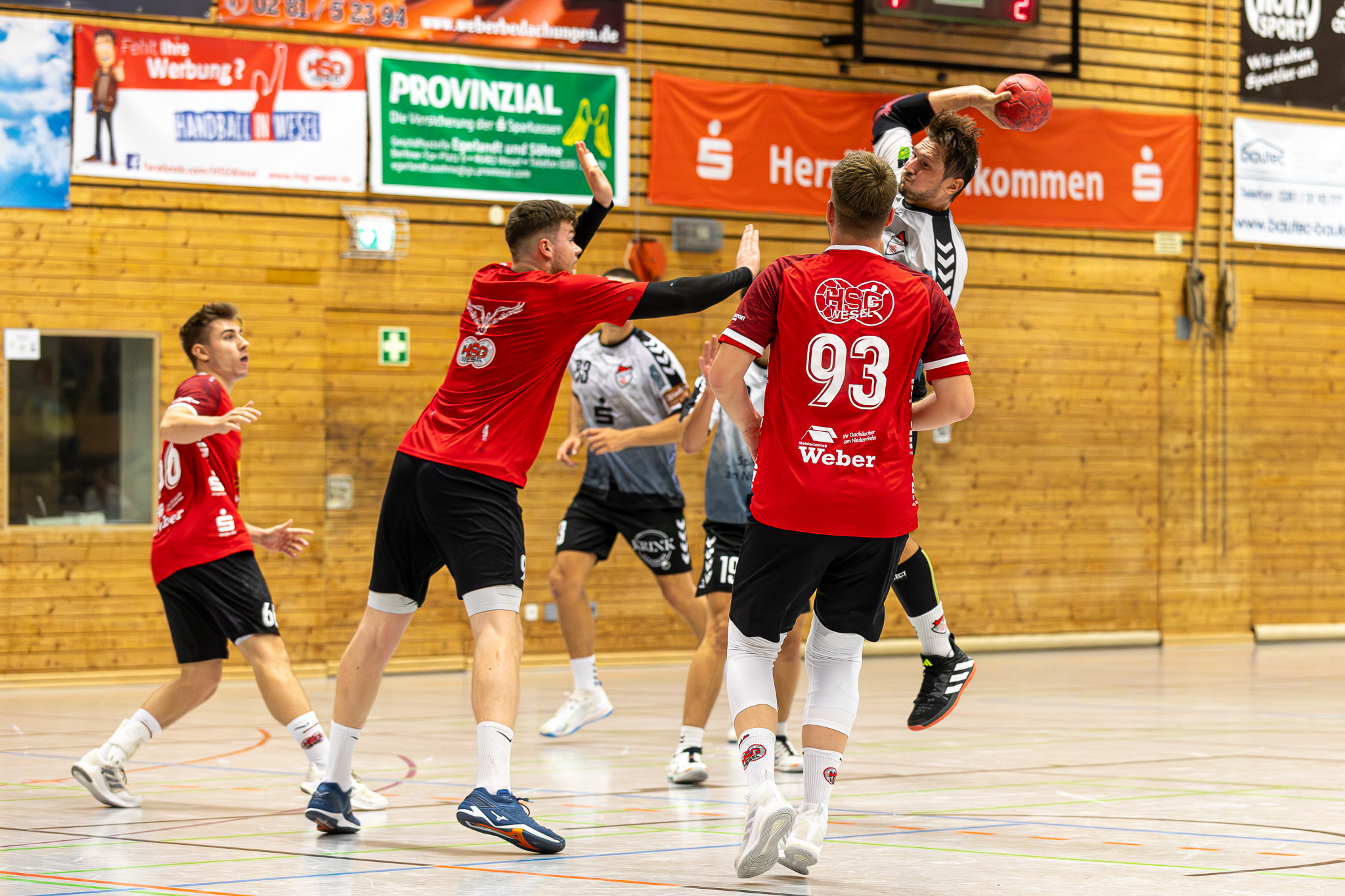 HSG Wesel  - TV Schwafheim / Verbandsliga Herren  / Saison 2024/