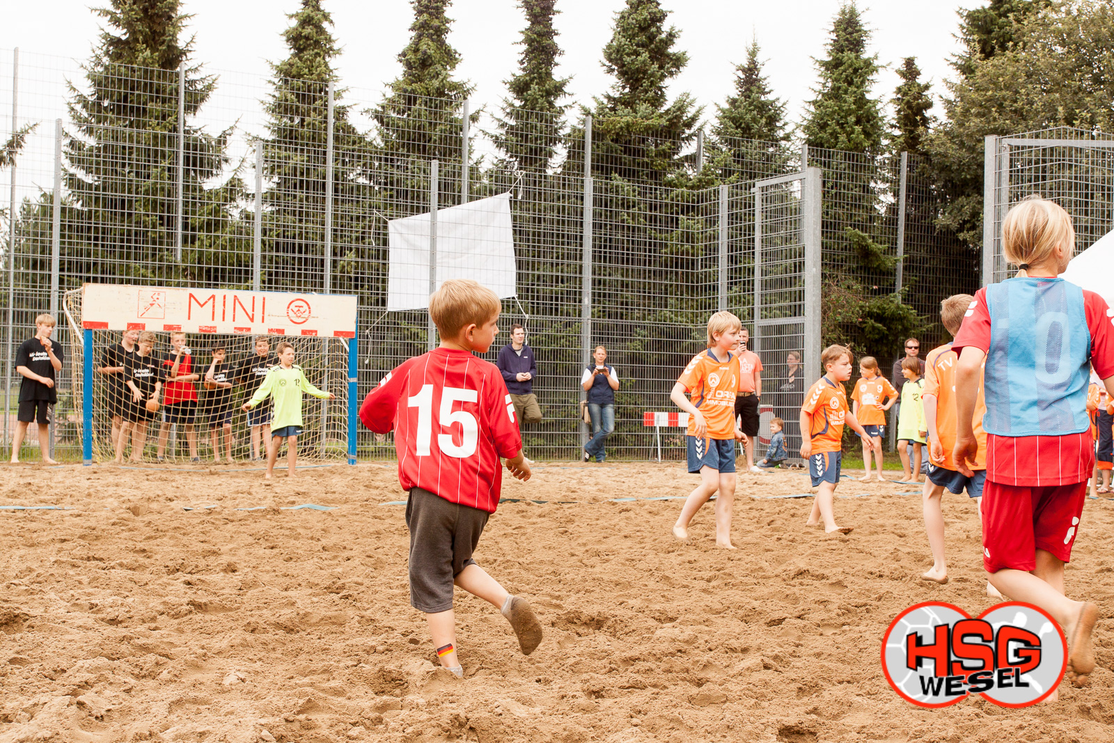 Beachhandball Jugend-Turnier SA Wesel Kiescup 2014