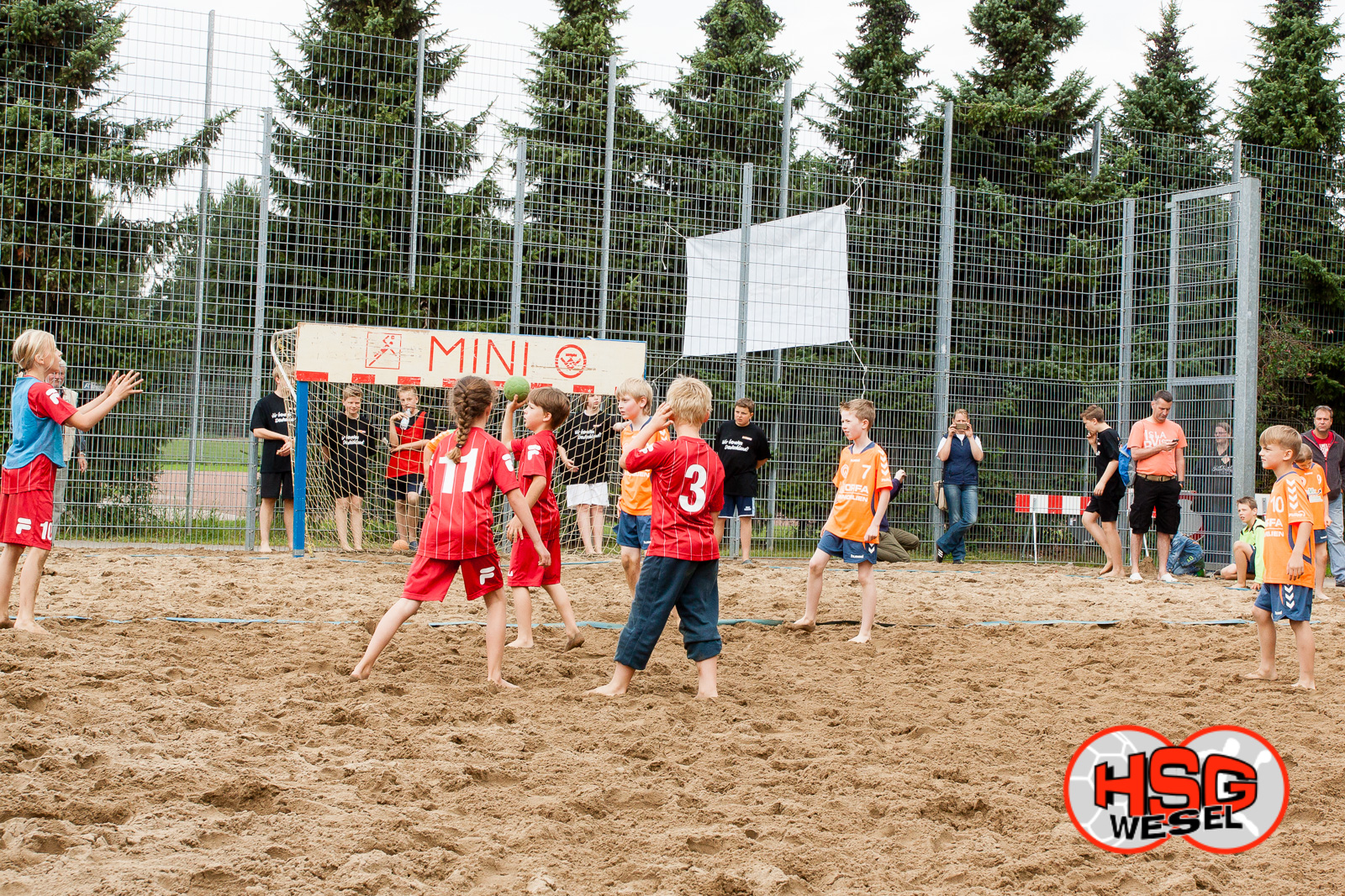 Beachhandball Jugend-Turnier SA Wesel Kiescup 2014