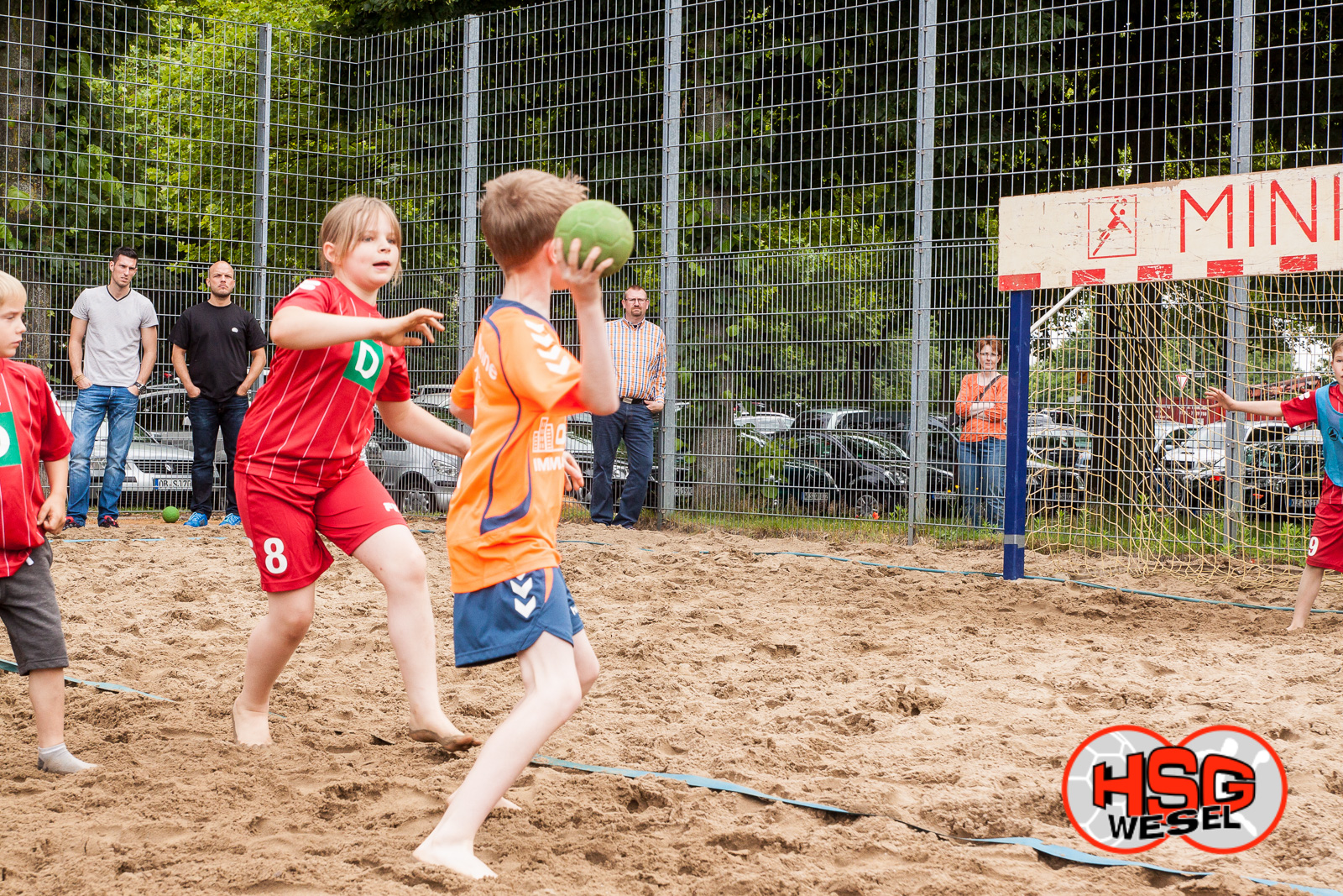 Beachhandball Jugend-Turnier SA Wesel Kiescup 2014