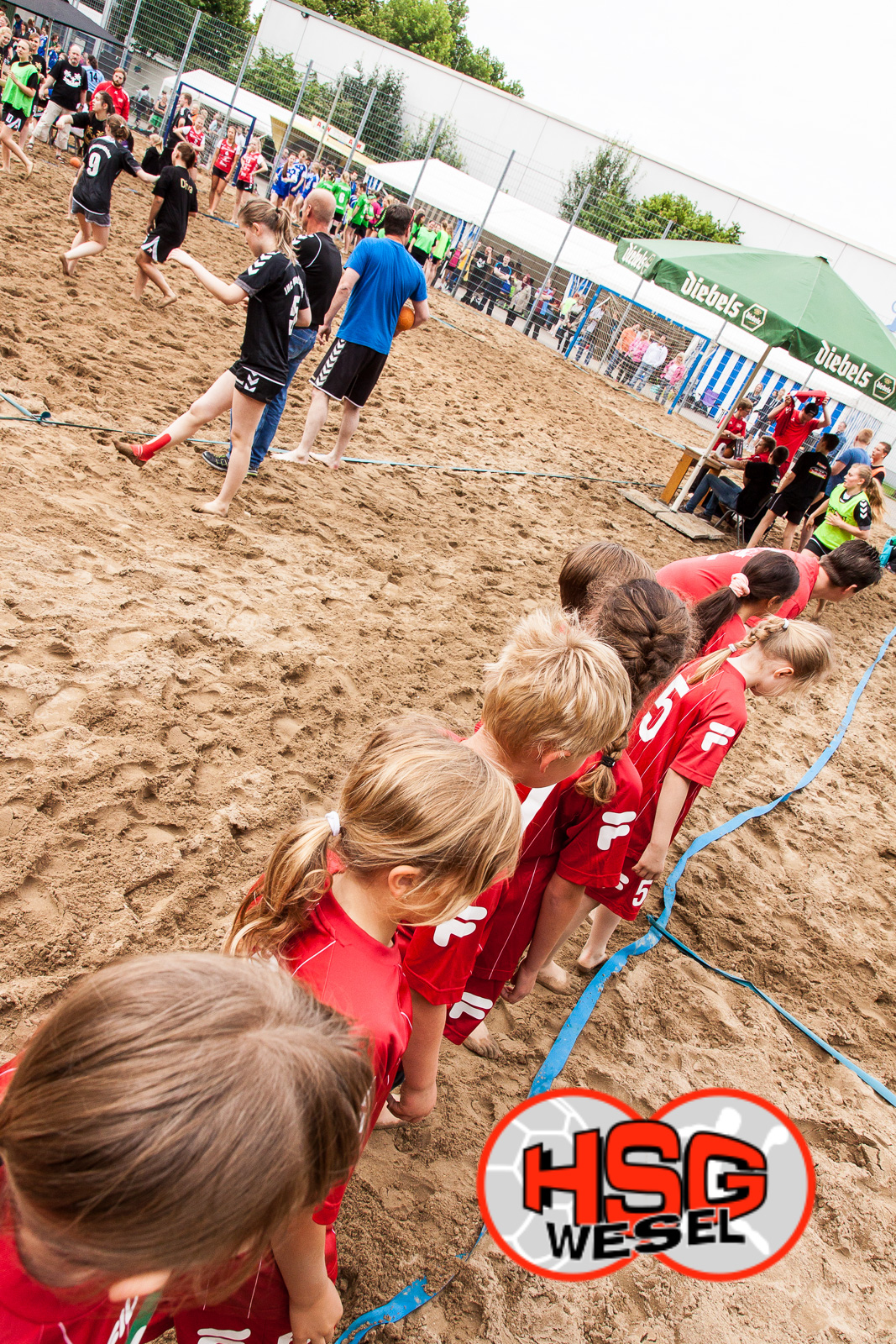 Beachhandball Jugend-Turnier SA Wesel Kiescup 2014