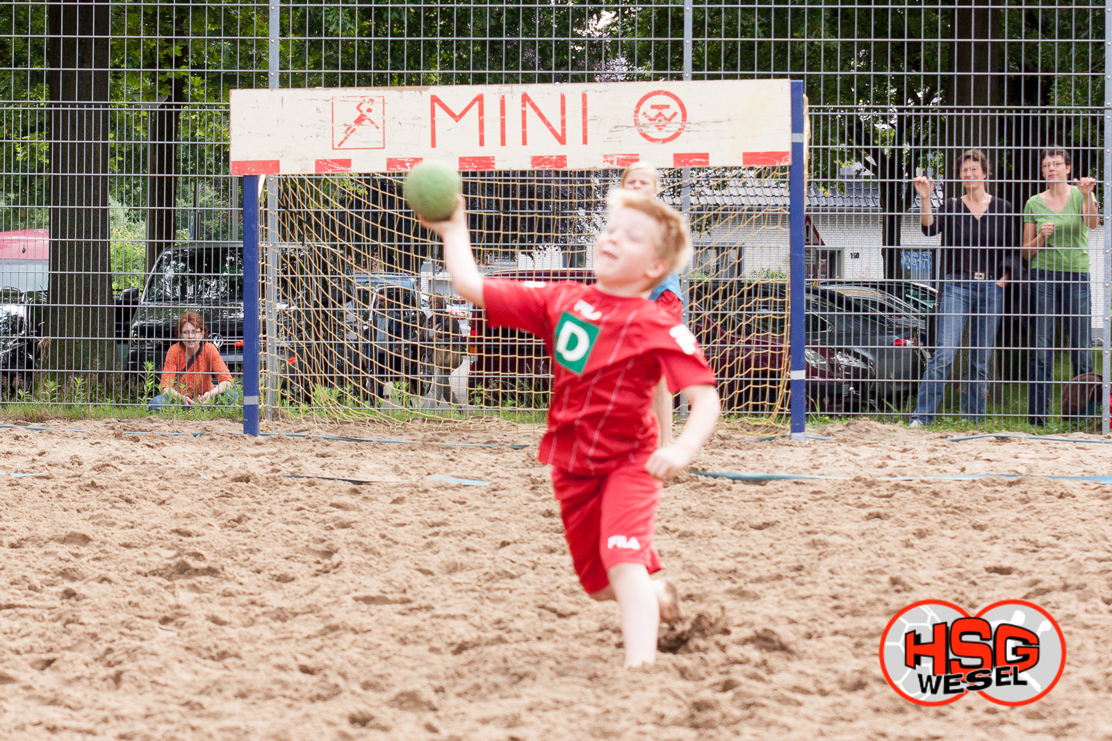 Beachhandball Jugend-Turnier SA Wesel Kiescup 2014