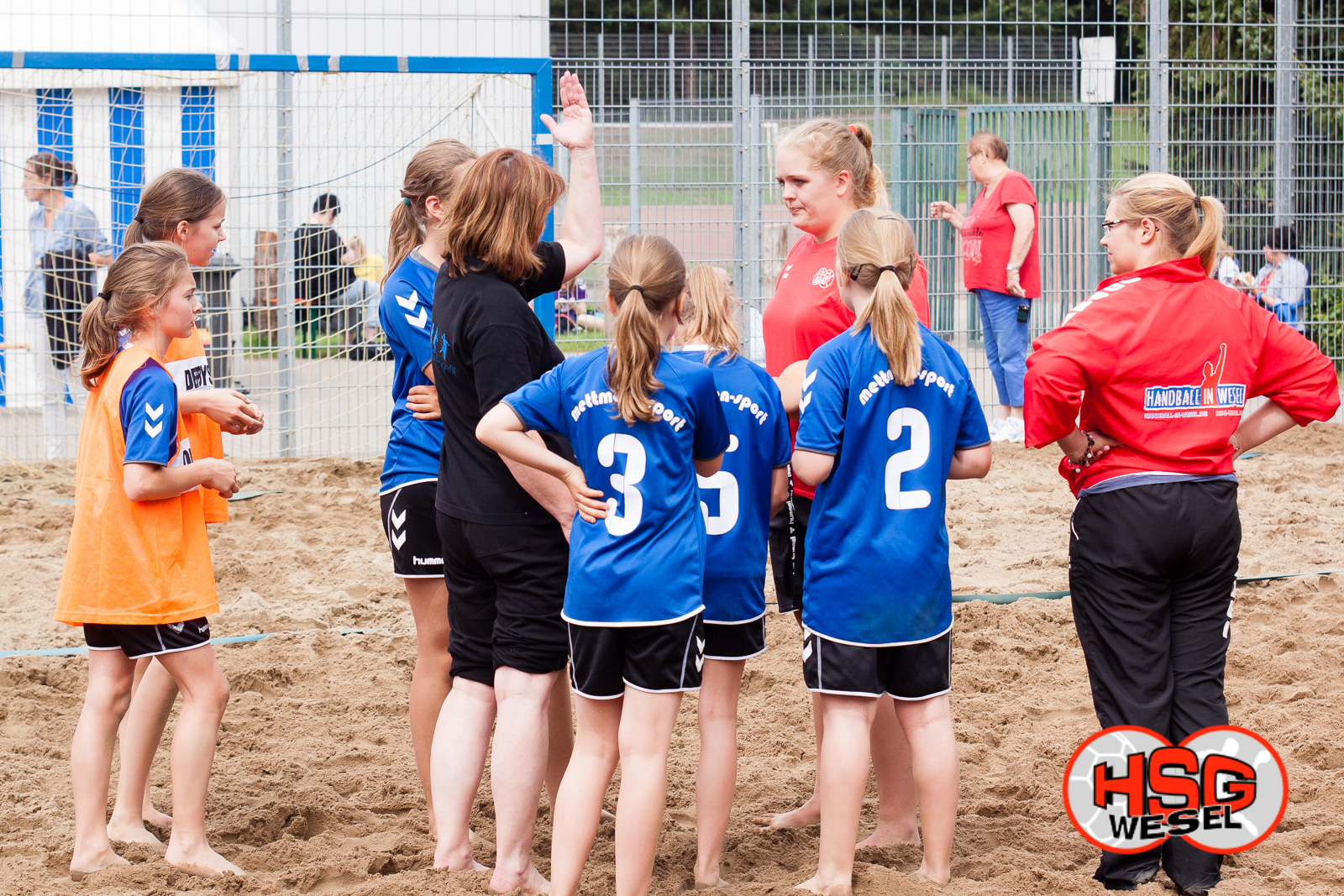 Beachhandball Jugend-Turnier SA Wesel Kiescup 2014