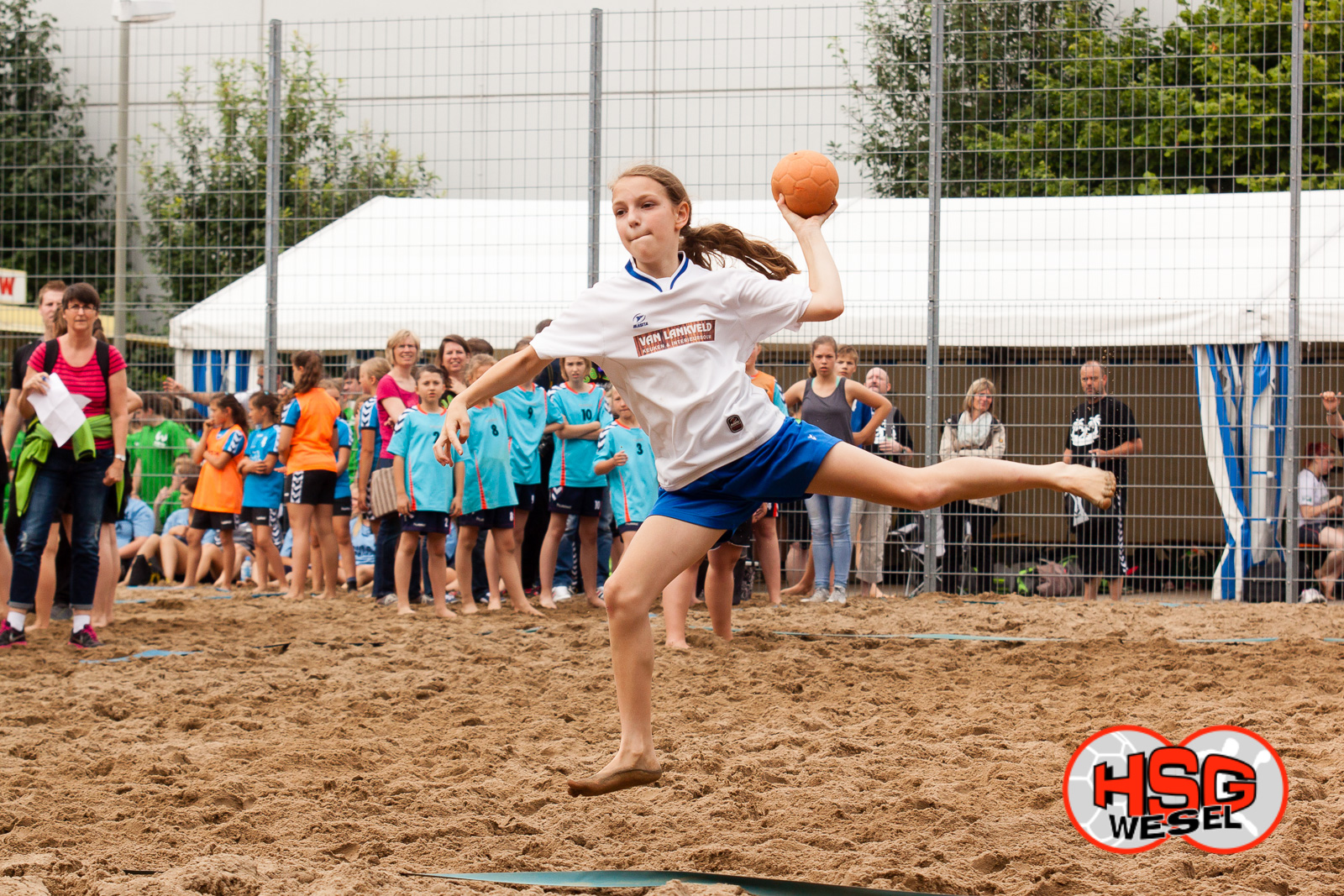 Beachhandball Jugend-Turnier SA Wesel Kiescup 2014