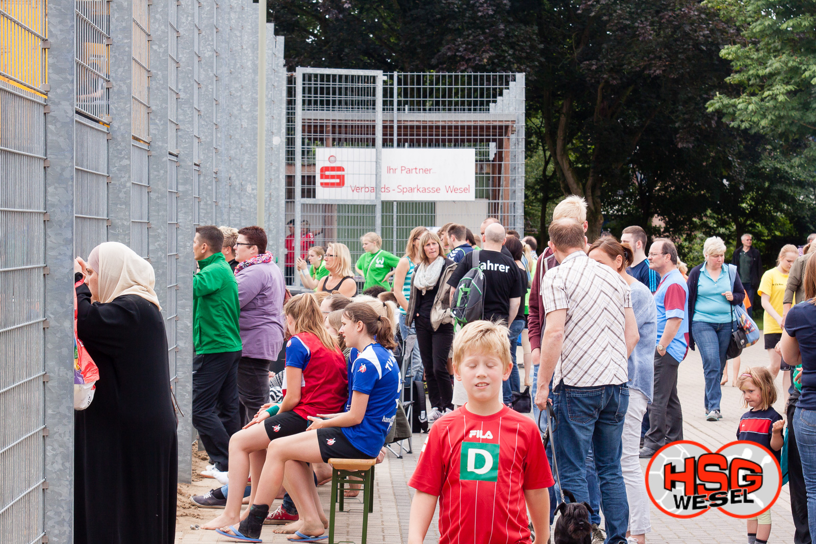 Beachhandball Jugend-Turnier SA Wesel Kiescup 2014