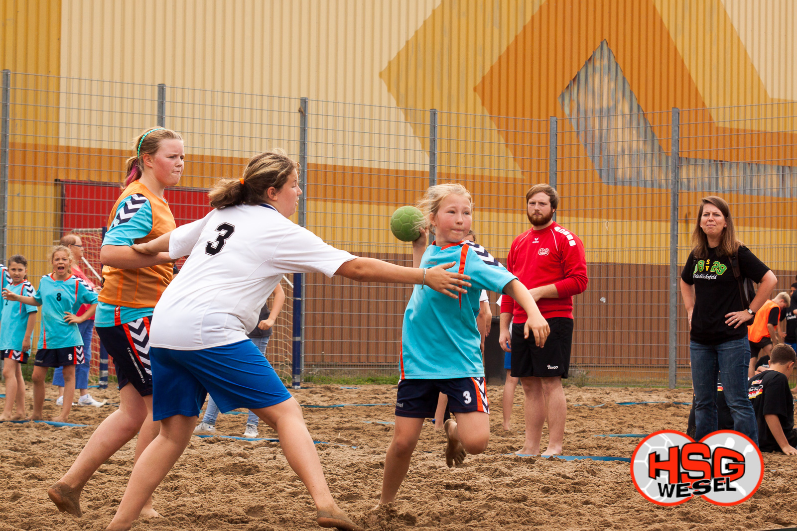 Beachhandball Jugend-Turnier SA Wesel Kiescup 2014