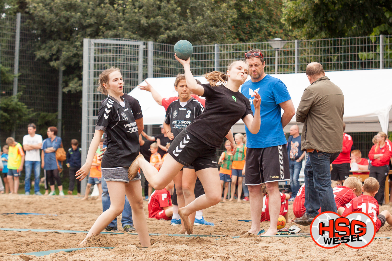 Beachhandball Jugend-Turnier SA Wesel Kiescup 2014
