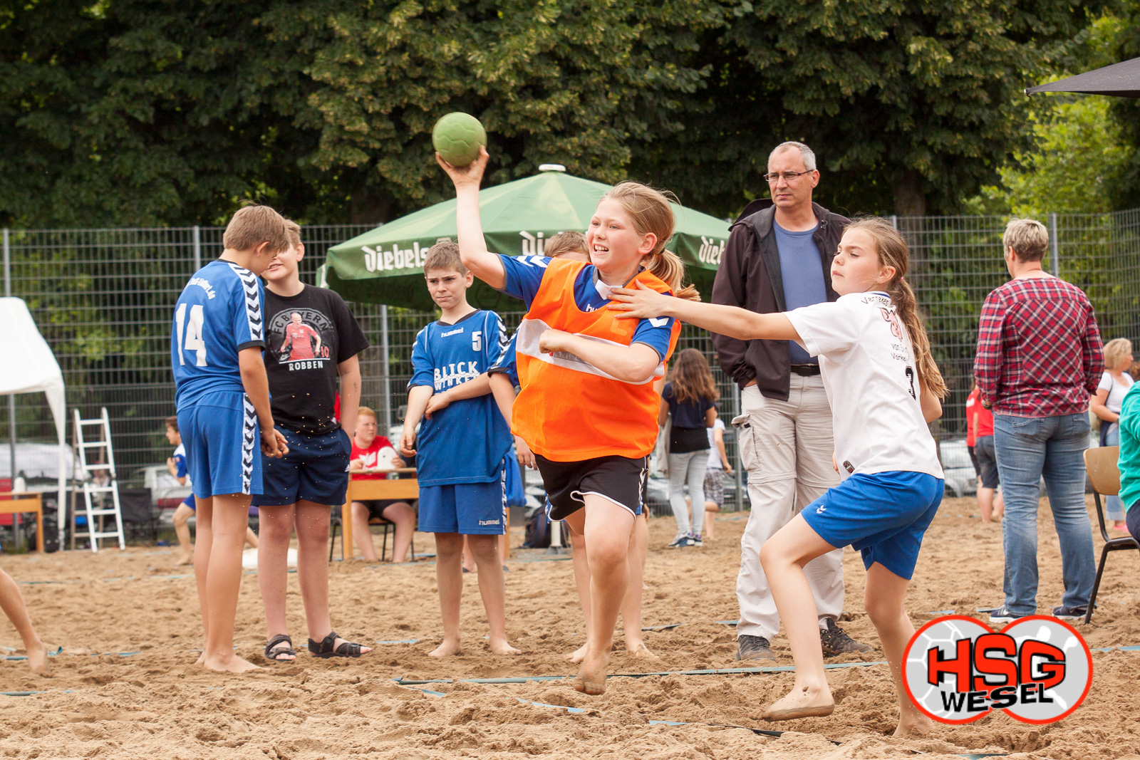 Beachhandball Jugend-Turnier SA Wesel Kiescup 2014