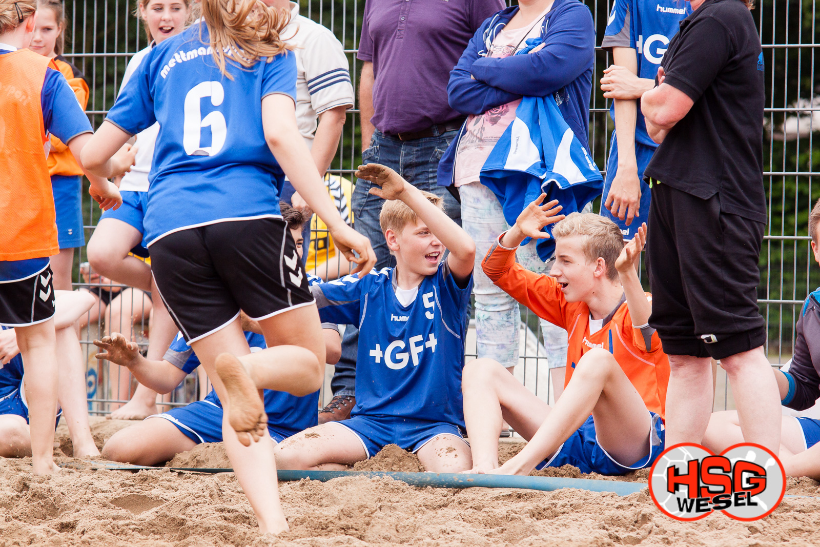 Beachhandball Jugend-Turnier SA Wesel Kiescup 2014