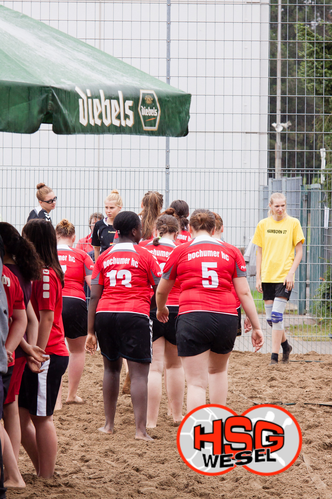 Beachhandball Jugend-Turnier SA Wesel Kiescup 2014