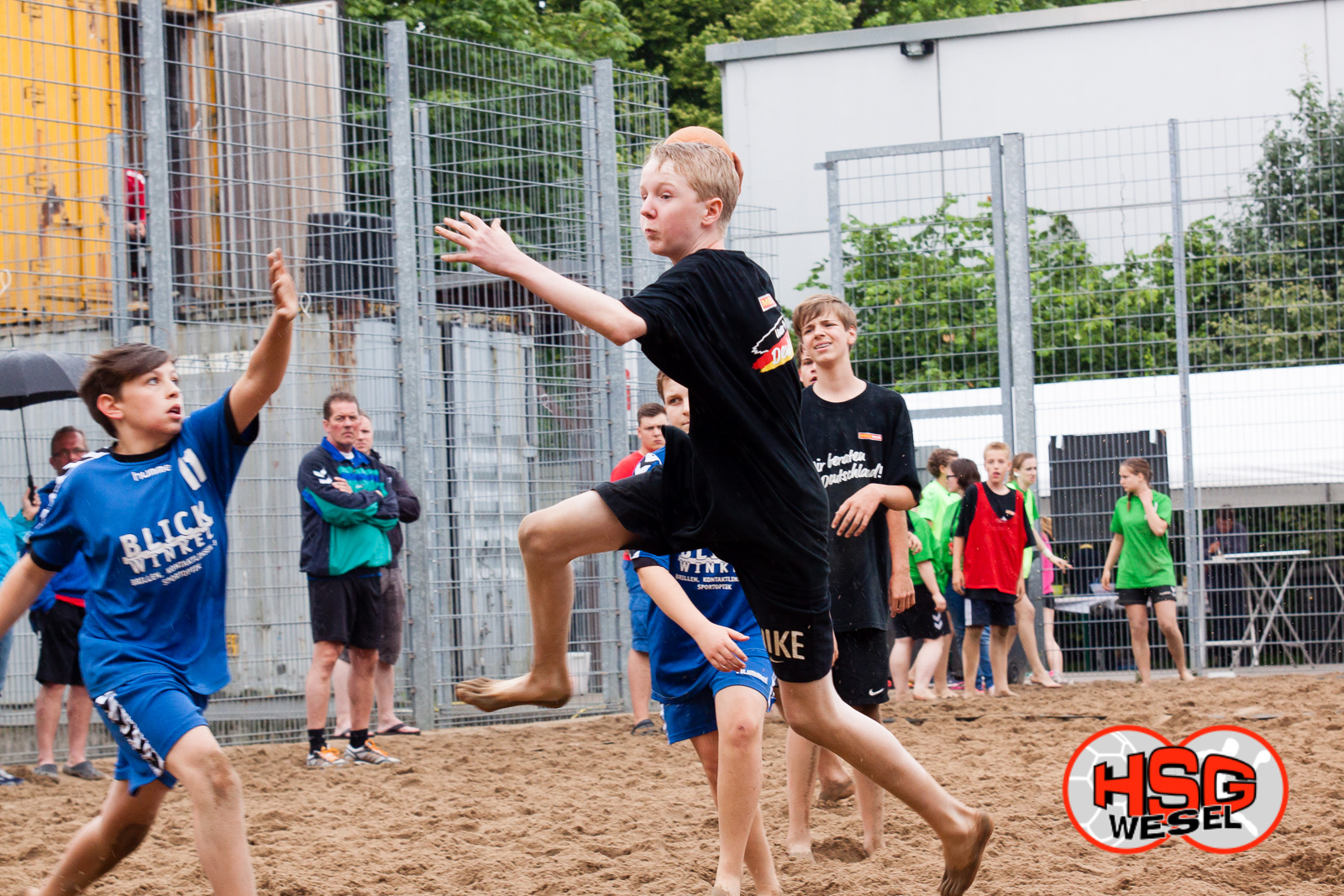 Beachhandball Jugend-Turnier SA Wesel Kiescup 2014