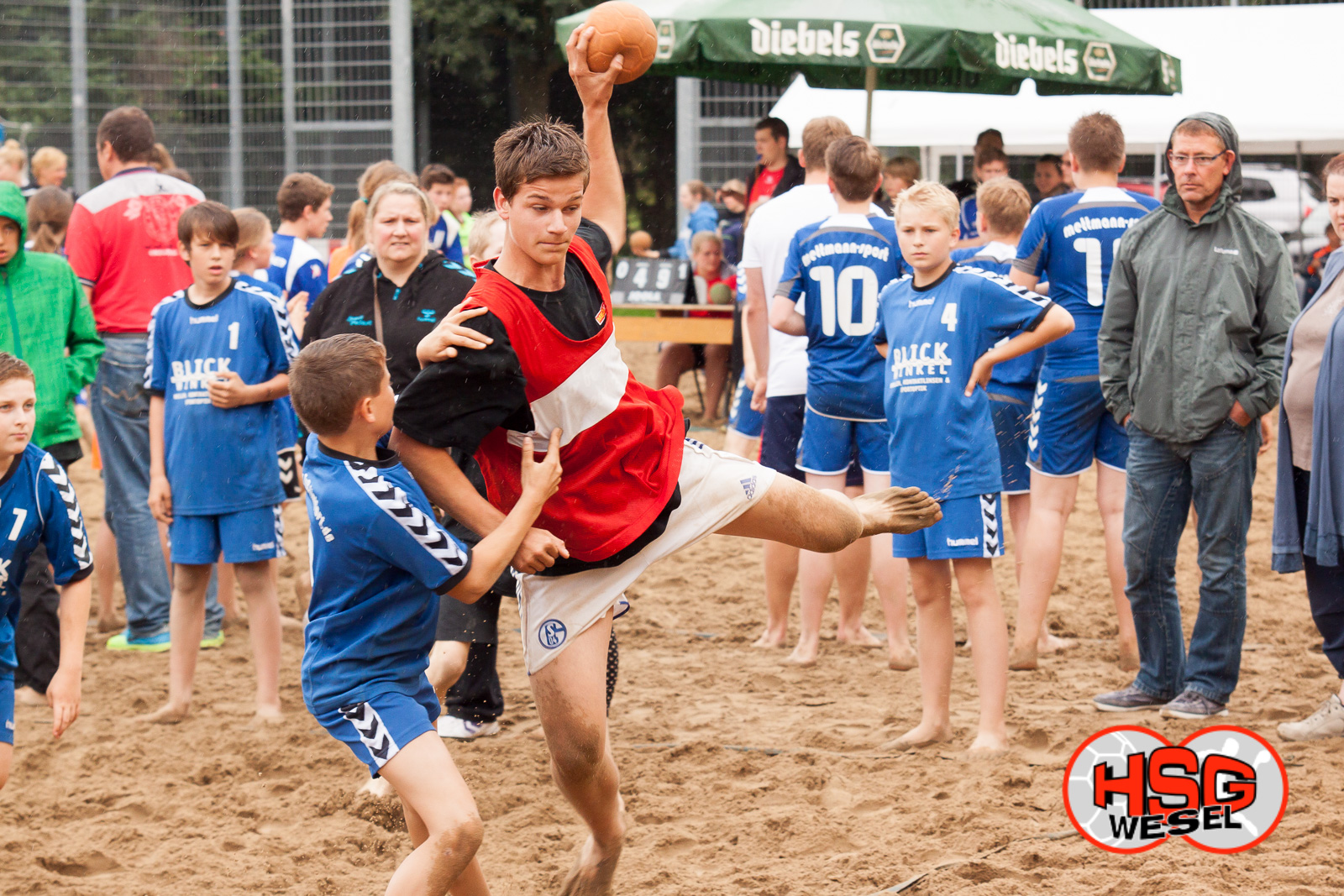 Beachhandball Jugend-Turnier SA Wesel Kiescup 2014
