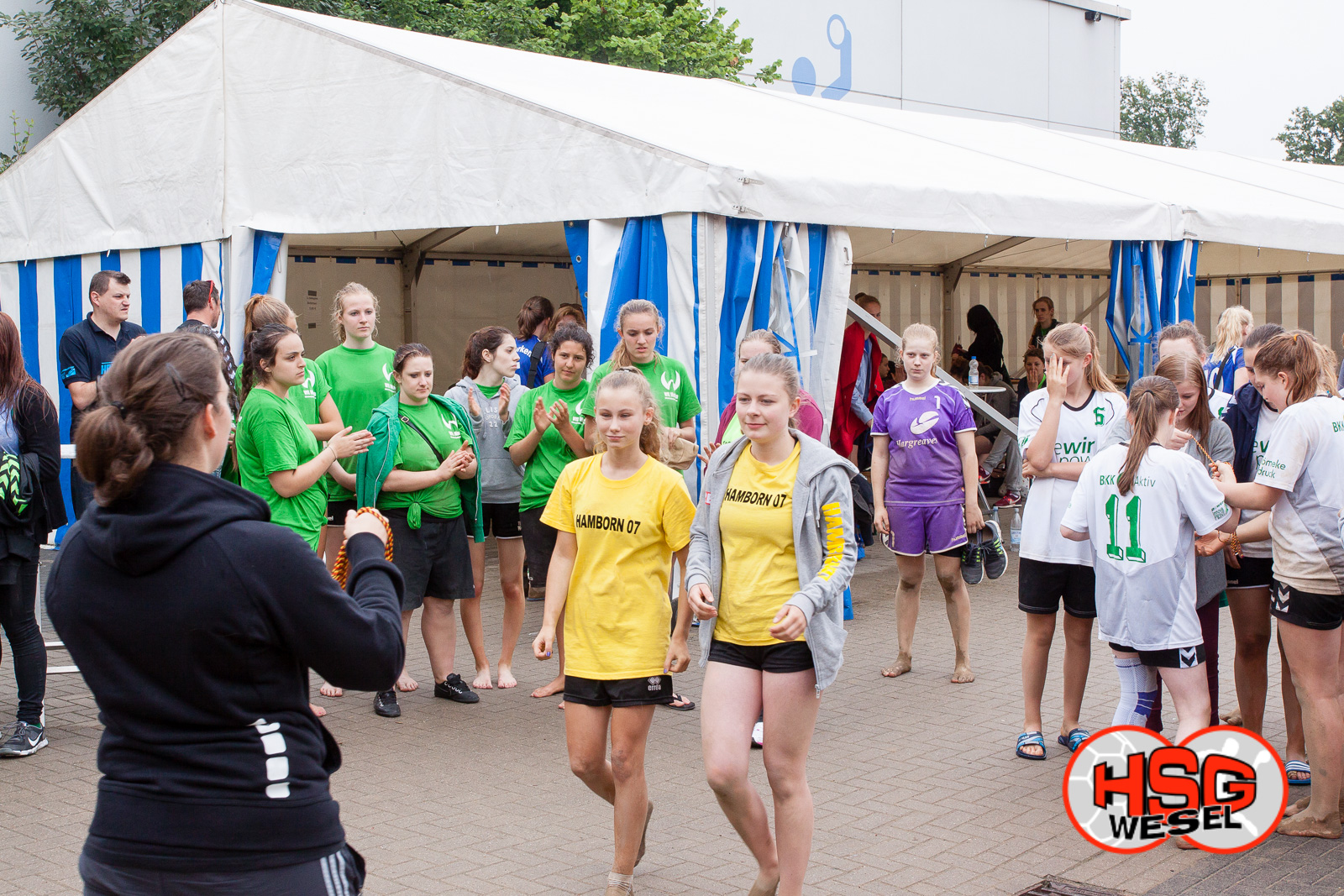 Beachhandball Jugend-Turnier SA Wesel Kiescup 2014