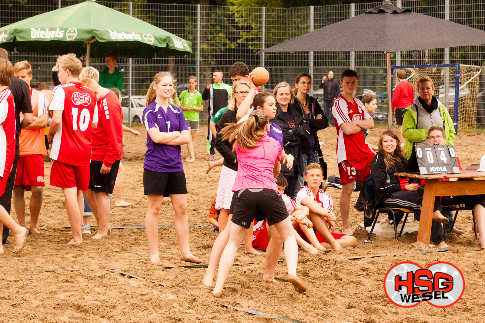 Beachhandball Jugend-Turnier SO Wesel Kiescup 2014