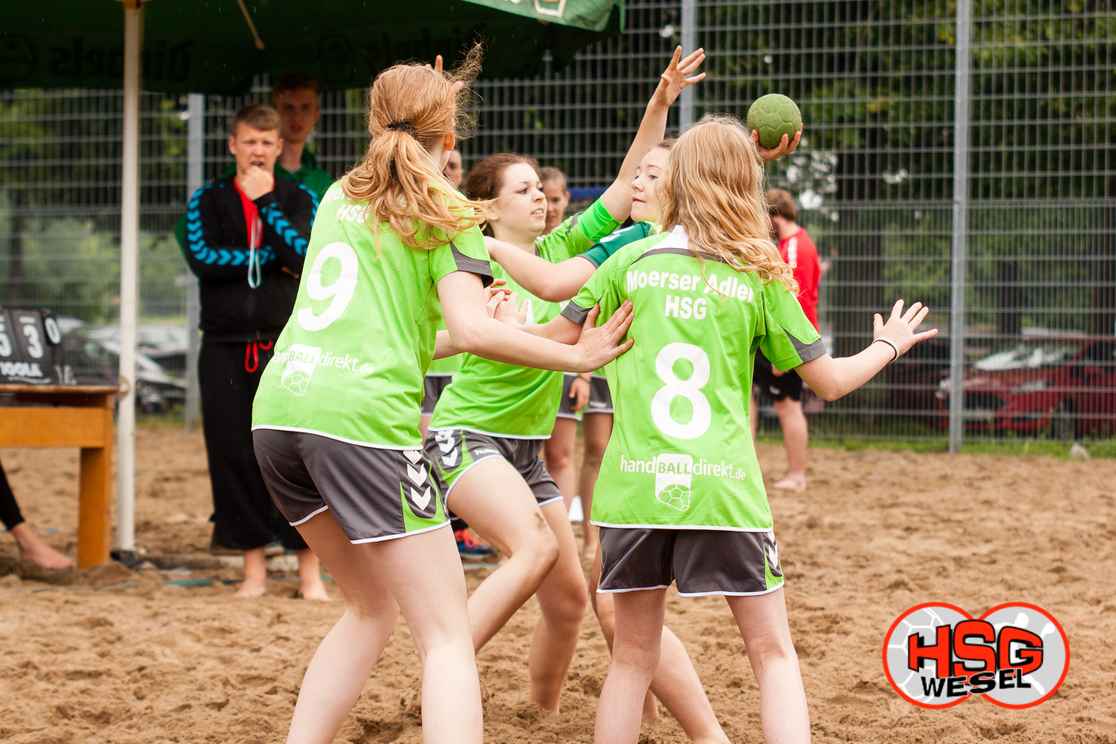 Beachhandball Jugend-Turnier SO Wesel Kiescup 2014