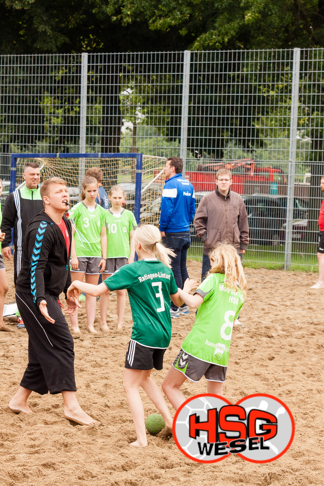 Beachhandball Jugend-Turnier SO Wesel Kiescup 2014