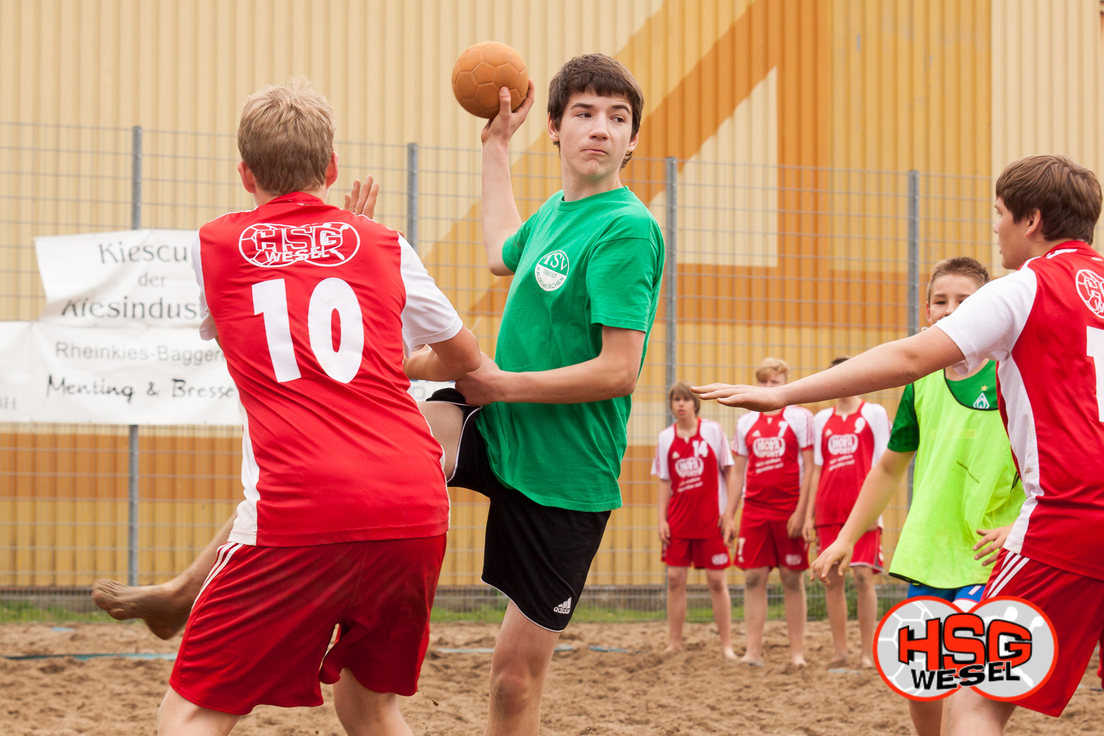 Beachhandball Jugend-Turnier SO Wesel Kiescup 2014