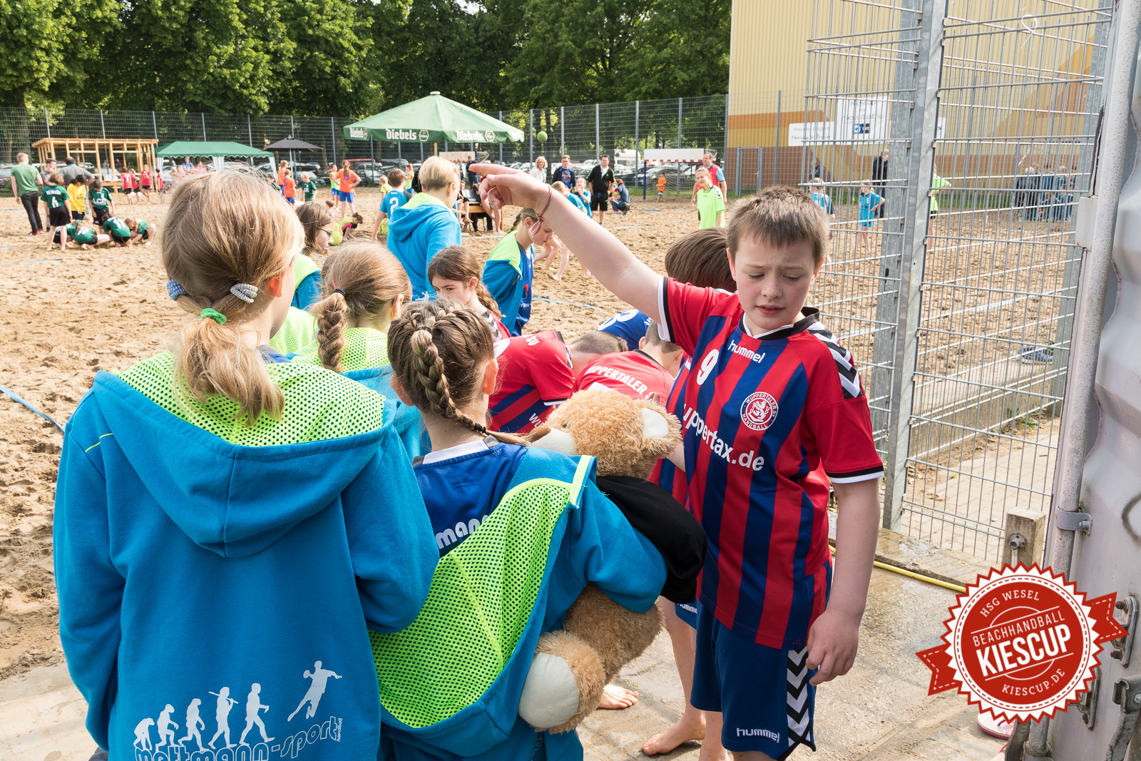 Beachhandball Jugend-Turnier Wesel Kiescup 2015 / Samstag