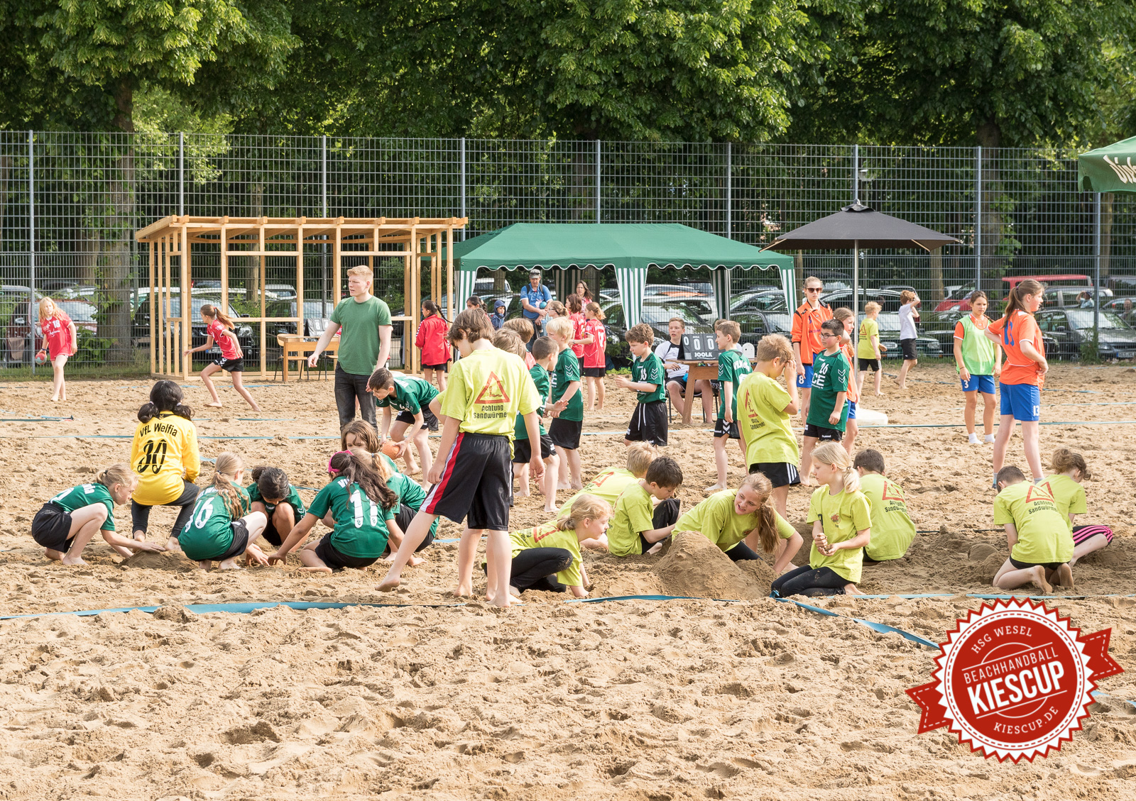 Beachhandball Jugend-Turnier Wesel Kiescup 2015 / Samstag