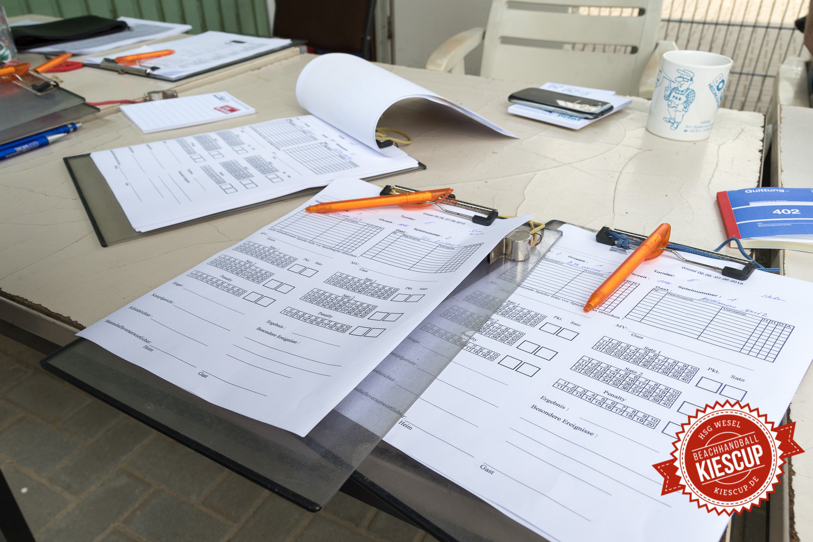 Beachhandball Jugend-Turnier Wesel Kiescup 2015 / Samstag