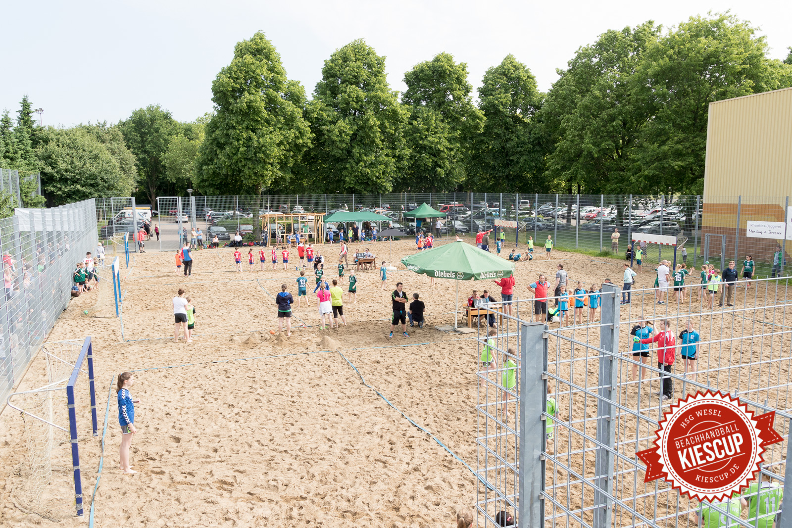 Beachhandball Jugend-Turnier Wesel Kiescup 2015 / Samstag