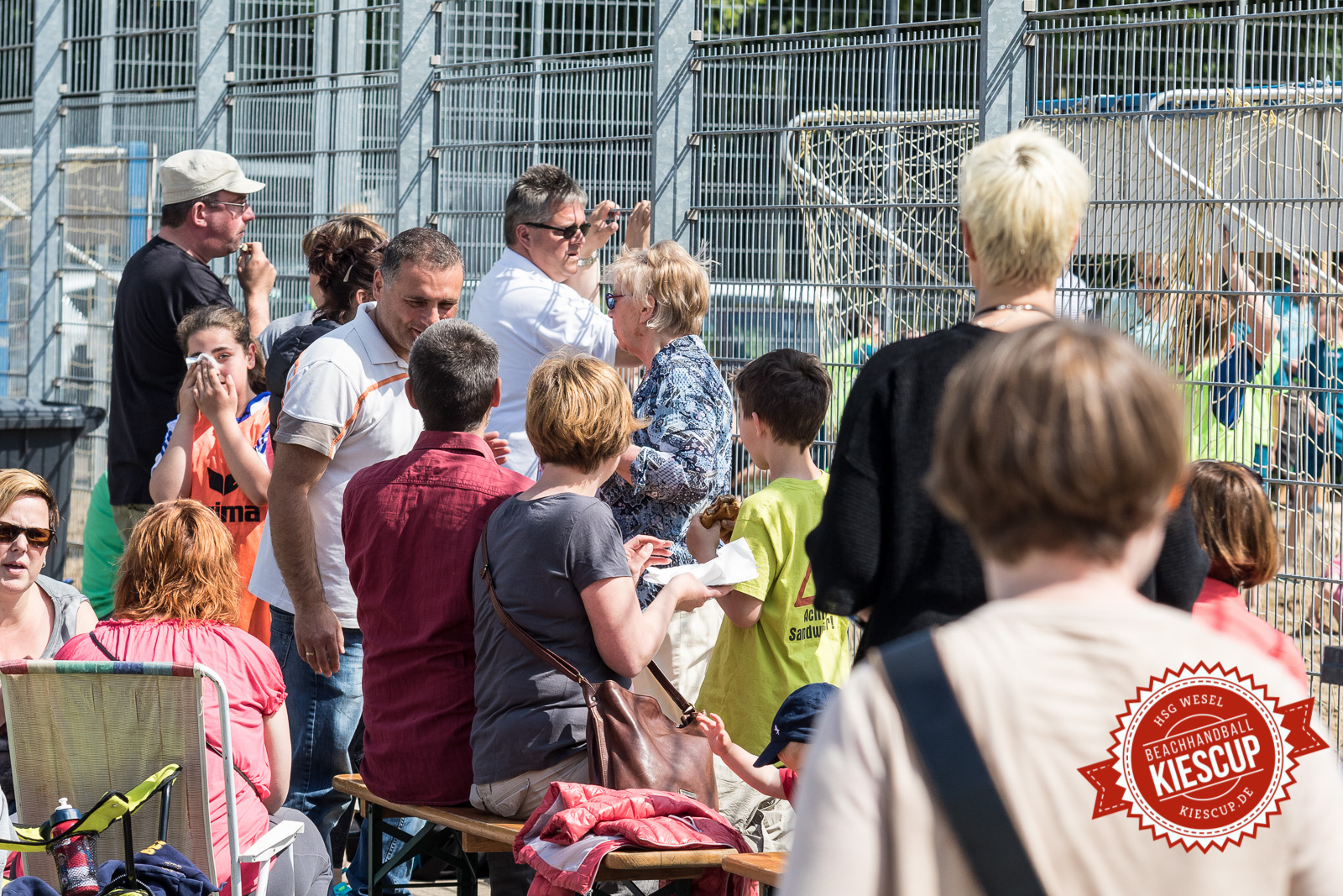 Beachhandball Jugend-Turnier Wesel Kiescup 2015 / Samstag