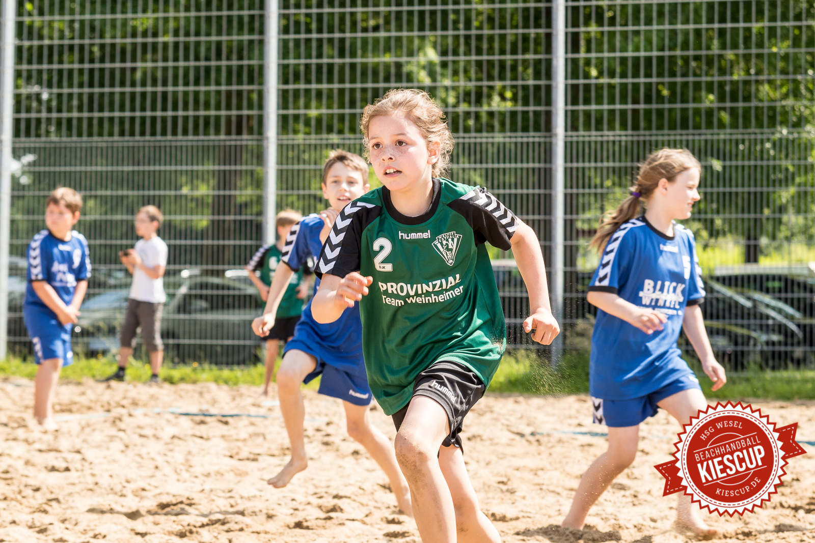 Beachhandball Jugend-Turnier Wesel Kiescup 2015 / Samstag