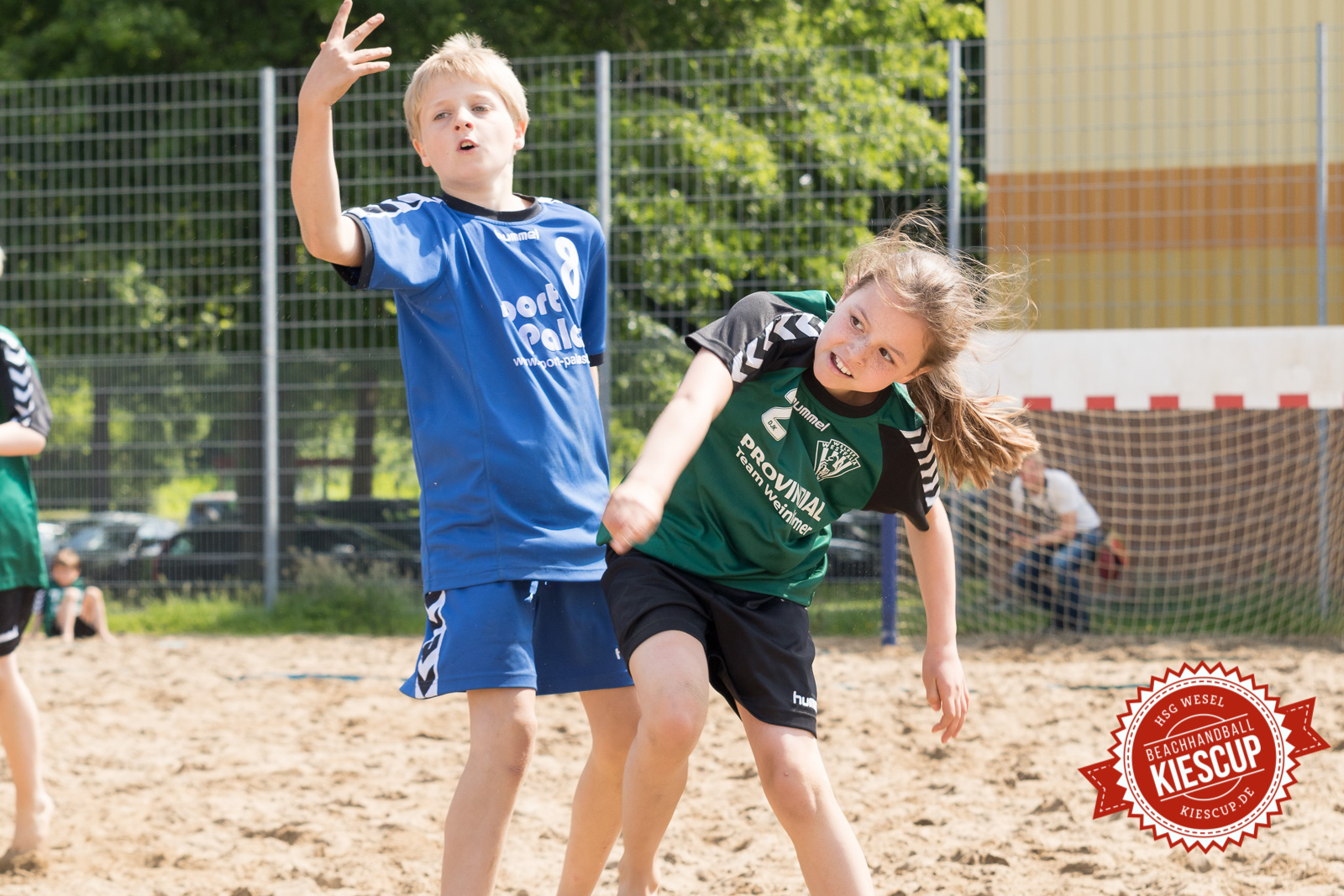 Beachhandball Jugend-Turnier Wesel Kiescup 2015 / Samstag