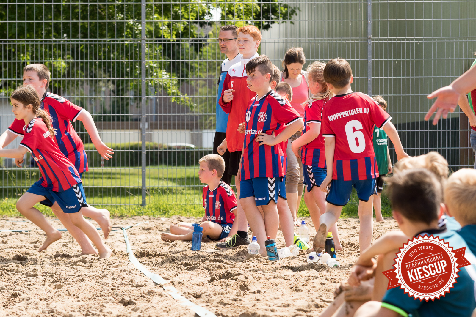 Beachhandball Jugend-Turnier Wesel Kiescup 2015 / Samstag