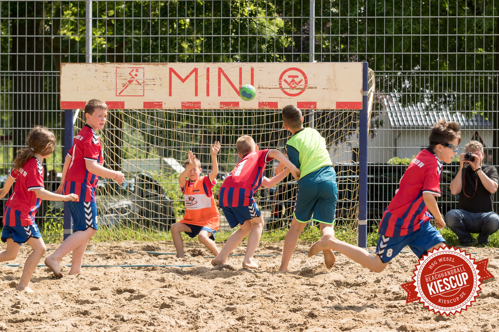 Beachhandball Jugend-Turnier Wesel Kiescup 2015 / Samstag