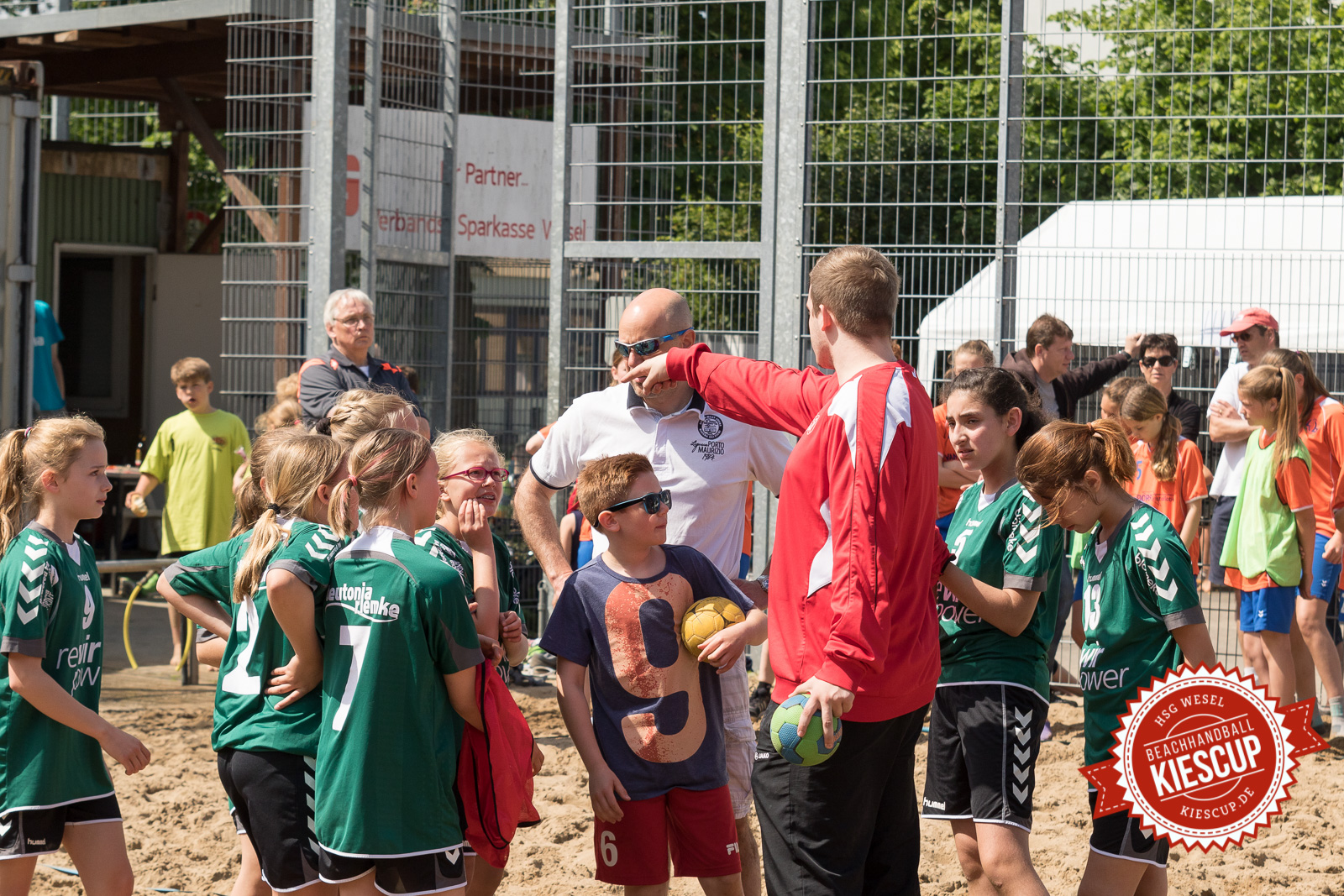 Beachhandball Jugend-Turnier Wesel Kiescup 2015 / Samstag