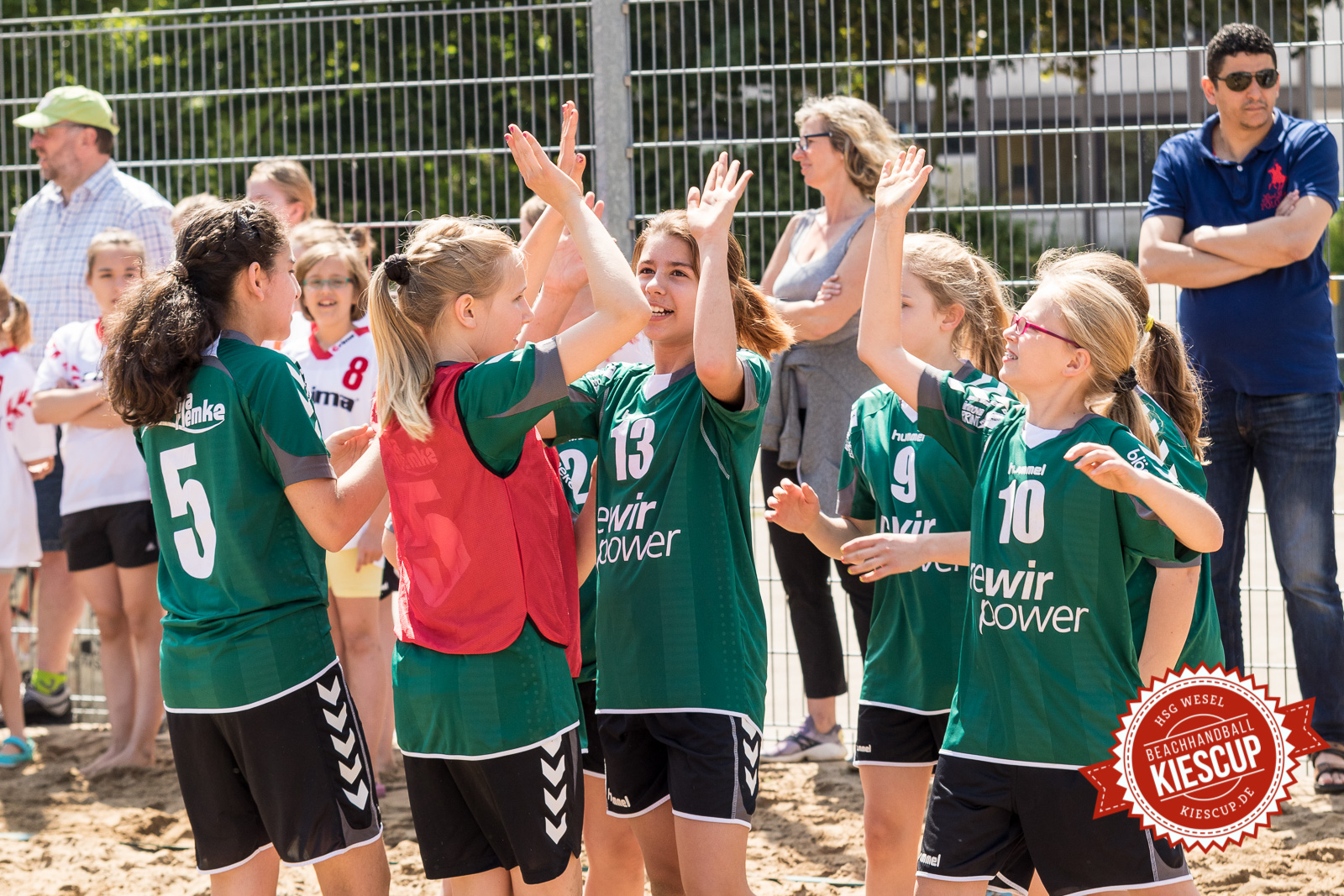 Beachhandball Jugend-Turnier Wesel Kiescup 2015 / Samstag