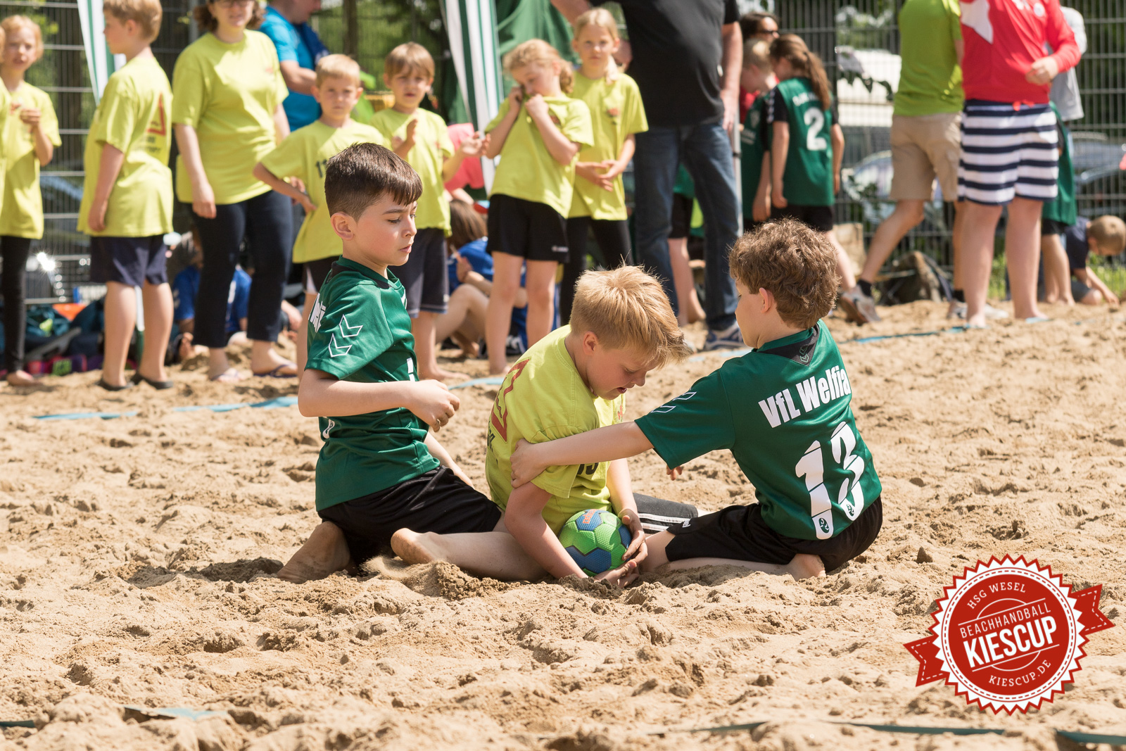 Beachhandball Jugend-Turnier Wesel Kiescup 2015 / Samstag