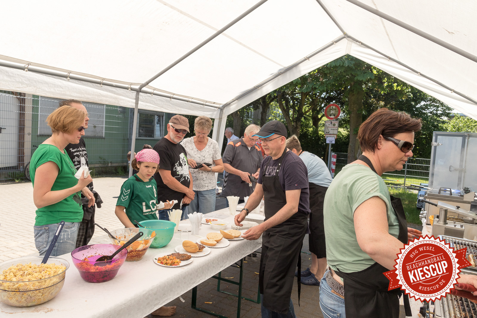 Beachhandball Jugend-Turnier Wesel Kiescup 2015 / Samstag