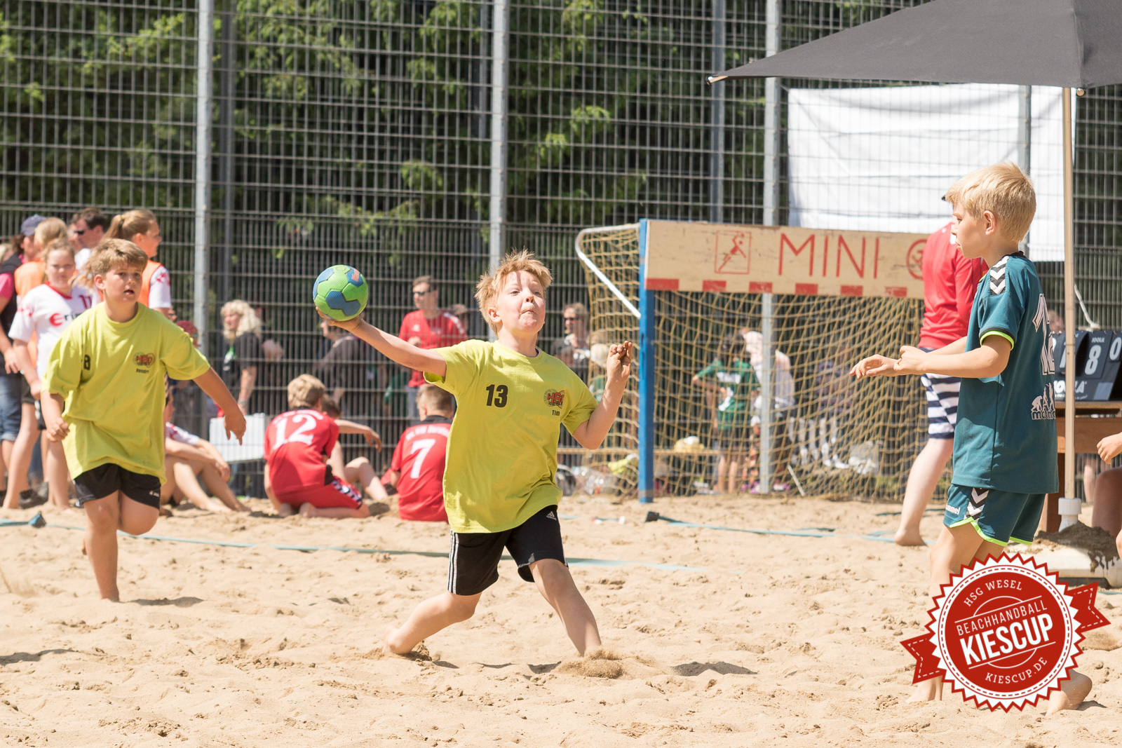 Beachhandball Jugend-Turnier Wesel Kiescup 2015 / Samstag