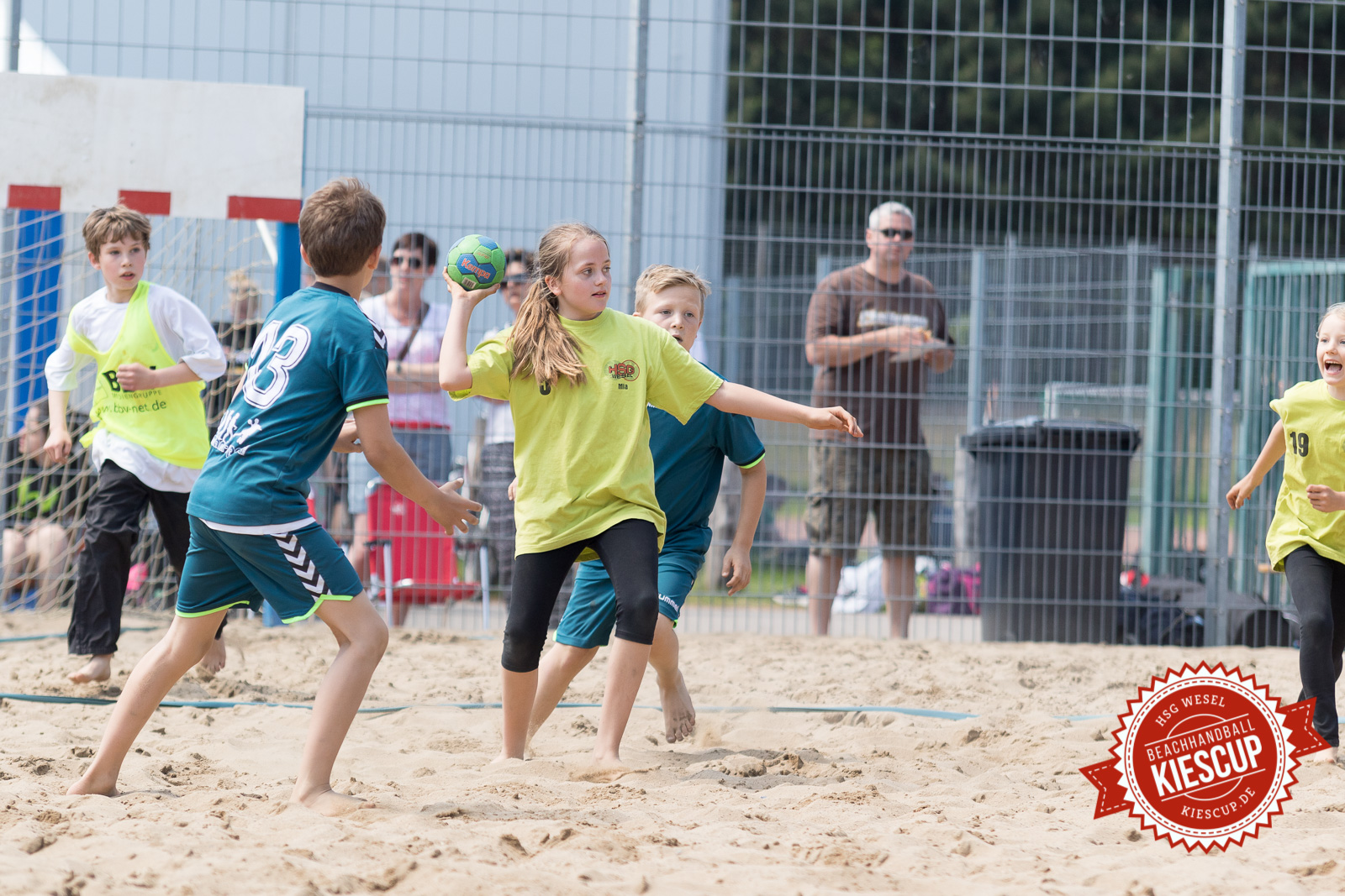Beachhandball Jugend-Turnier Wesel Kiescup 2015 / Samstag