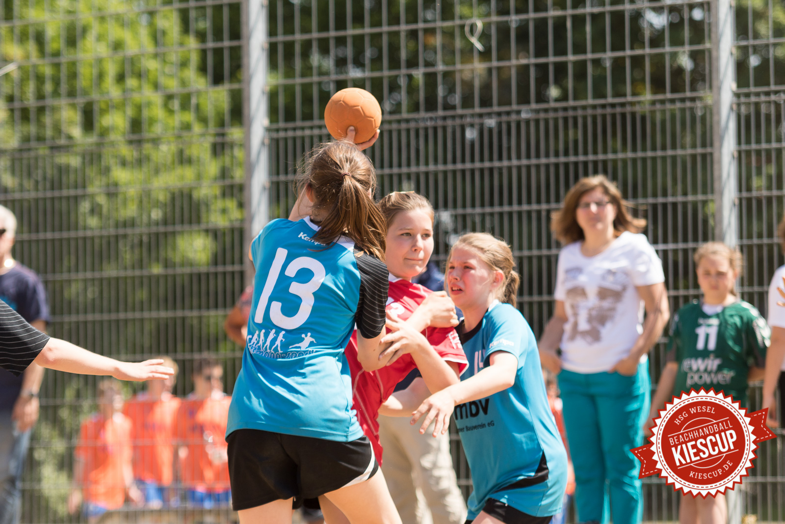 Beachhandball Jugend-Turnier Wesel Kiescup 2015 / Samstag