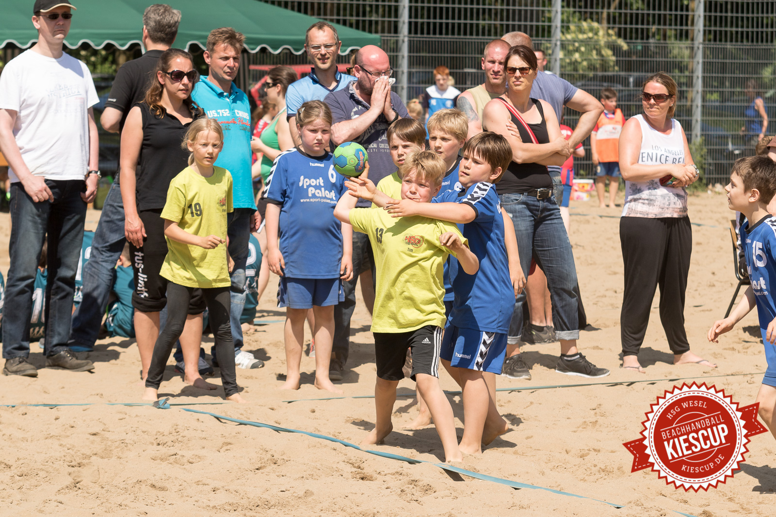 Beachhandball Jugend-Turnier Wesel Kiescup 2015 / Samstag
