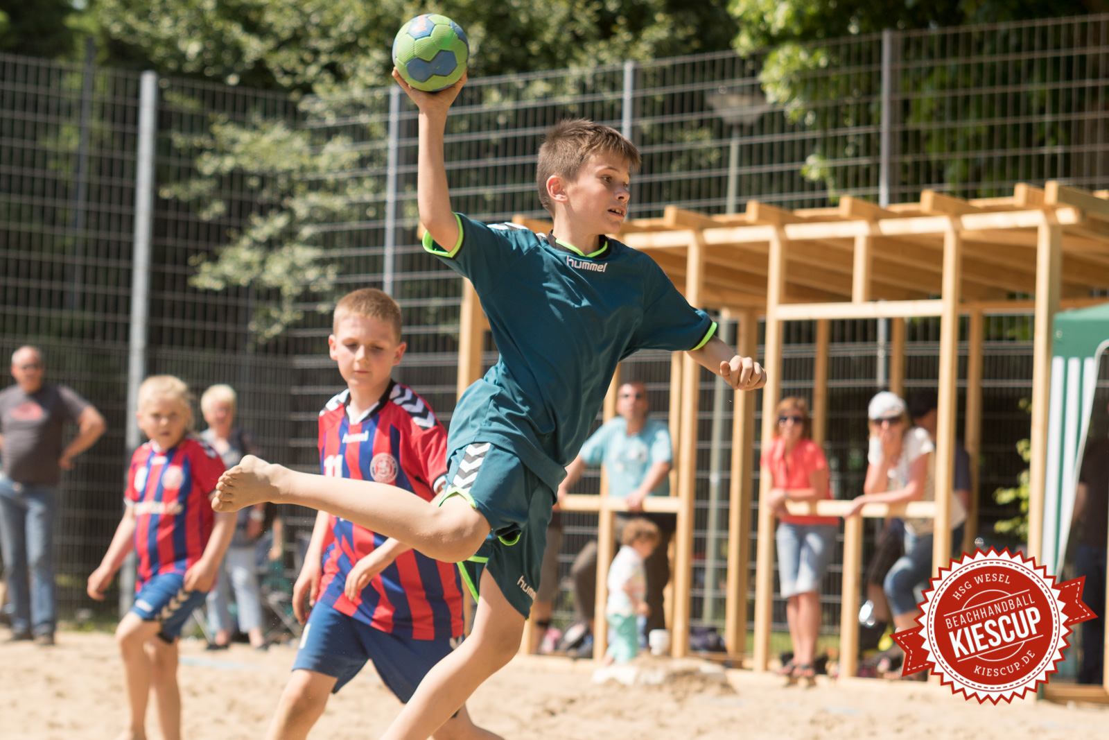 Beachhandball Jugend-Turnier Wesel Kiescup 2015 / Samstag