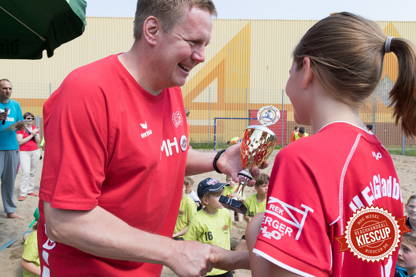 Beachhandball Jugend-Turnier Wesel Kiescup 2015 / Samstag