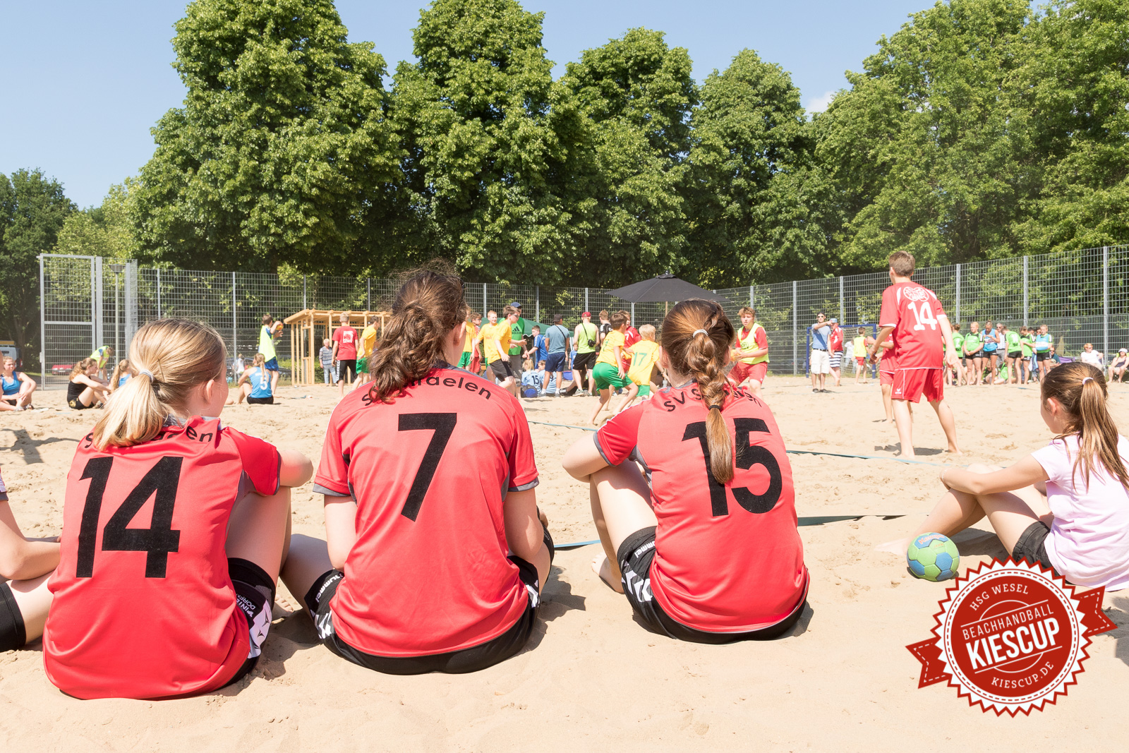 Beachhandball Jugend-Turnier Wesel Kiescup 2015 / Samstag
