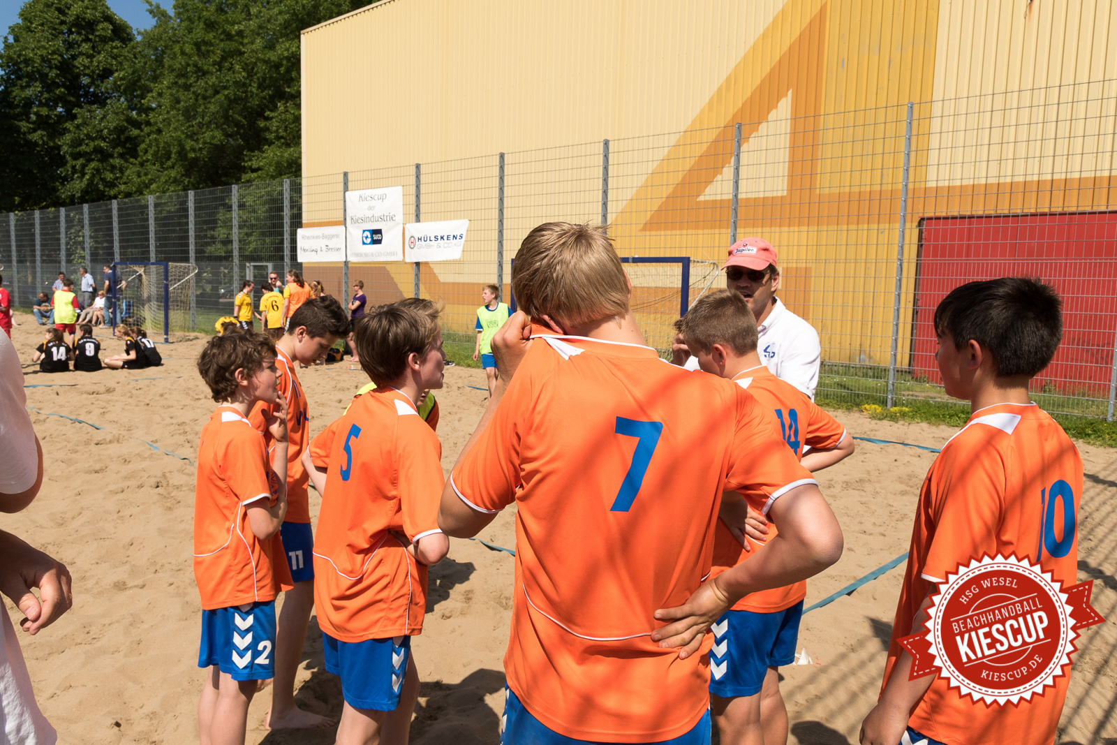 Beachhandball Jugend-Turnier Wesel Kiescup 2015 / Samstag